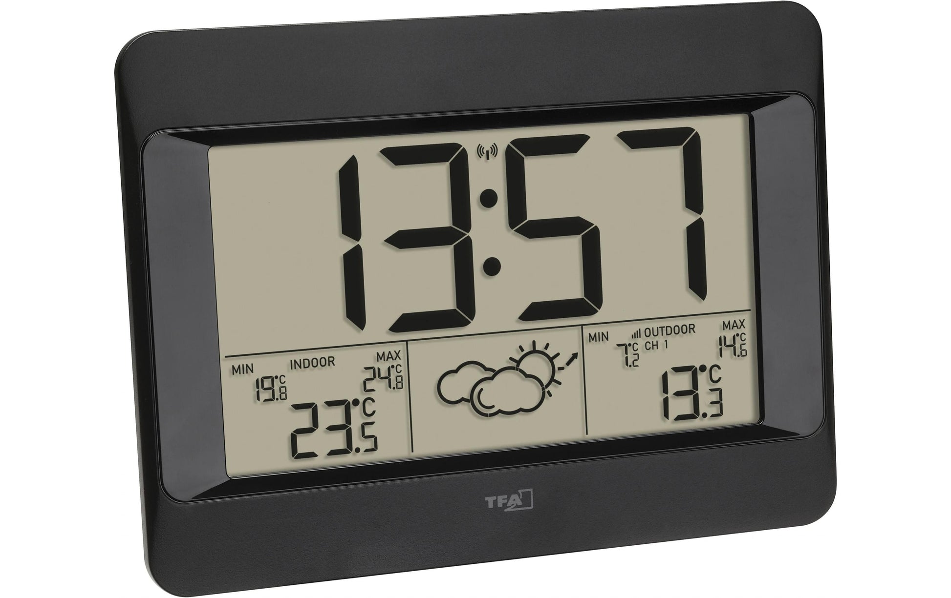 TFA-Dostmann ZENO Temperatur-/Feuchtesensor – Kabellos, −40–70 °C, Innen/Aussen