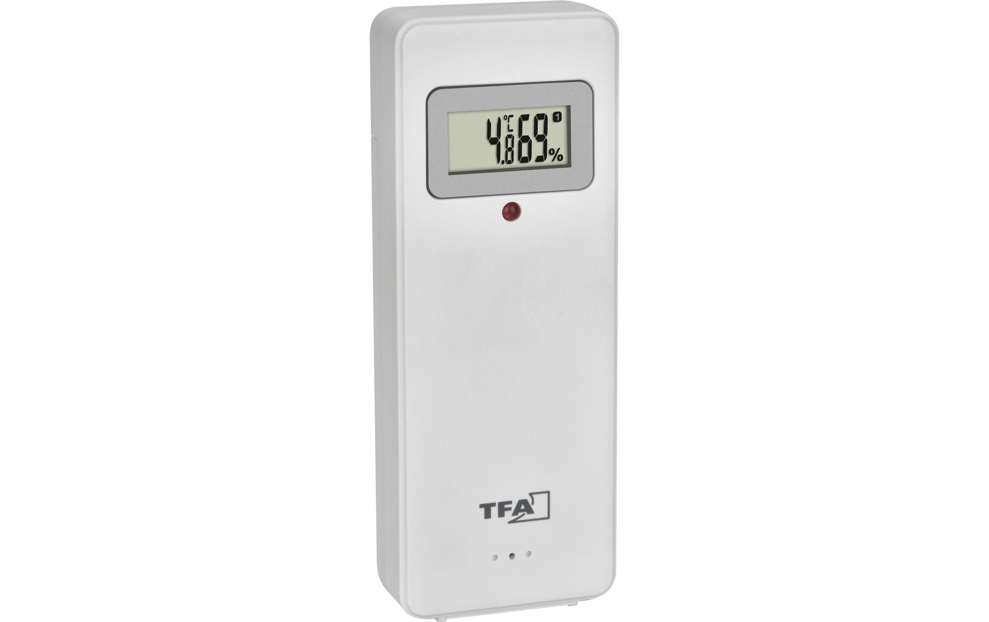 TFA-Dostmann TFA Dostmann ETNA – Wetterstation, innen/aussen, Hygrometer & Thermometer, inkl. Aussensensor – schwarz
