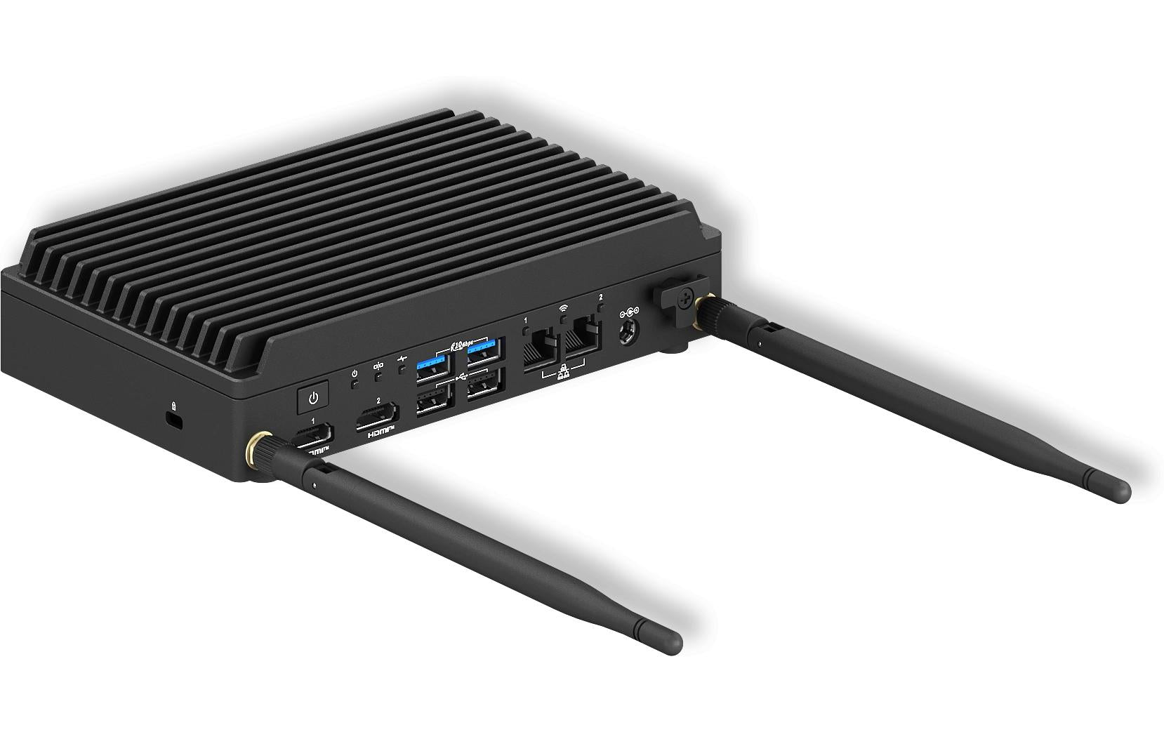 ASUS NUC 13 Rugged BNUC13BRFA400B02I Mini-PC Barebone – Wi‑Fi, Ethernet, Bluetooth 5.3 – Netzteil 90 W