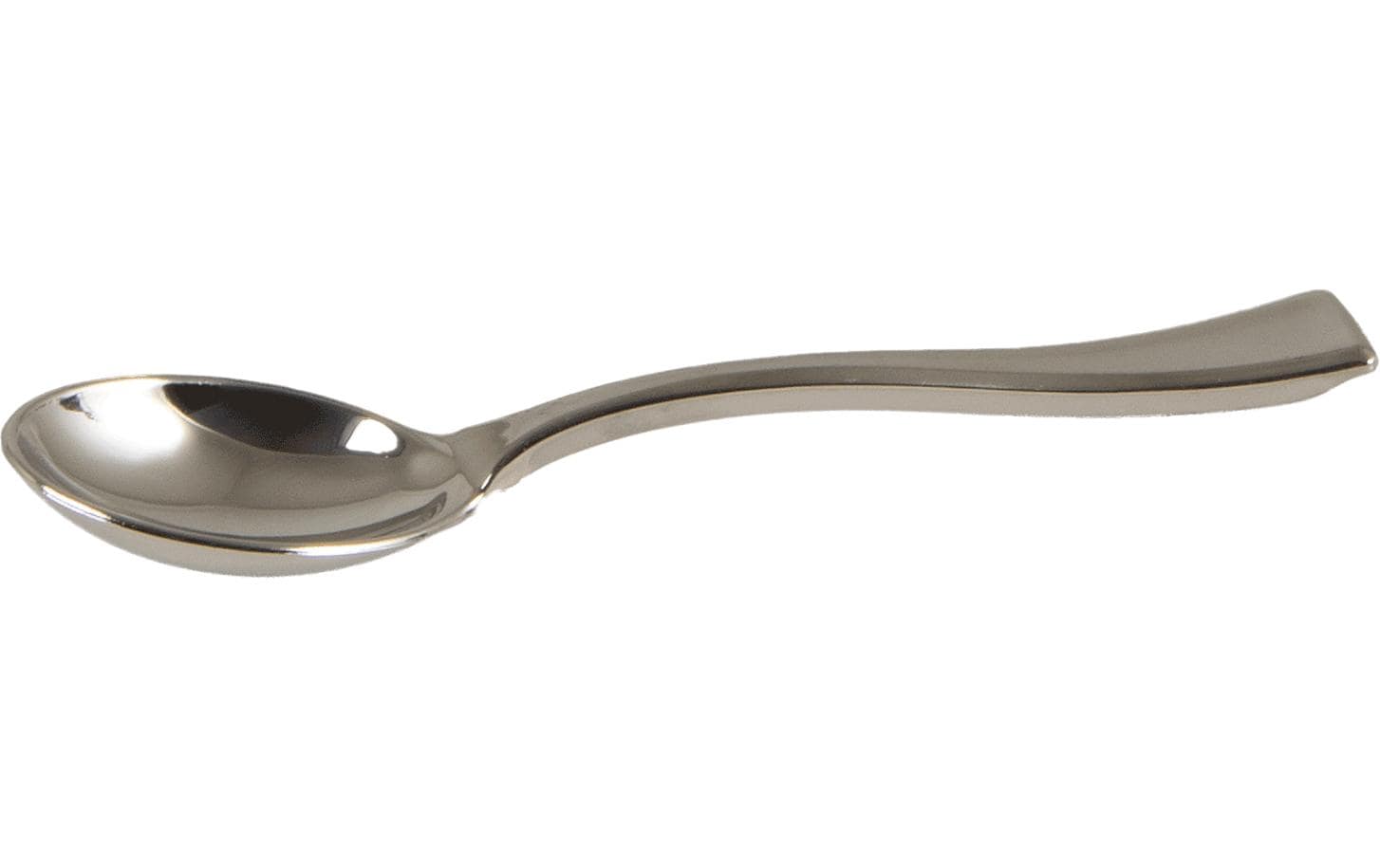 Elco Kunststoff-Löffel, 10 cm, Silber – 100 Stk.