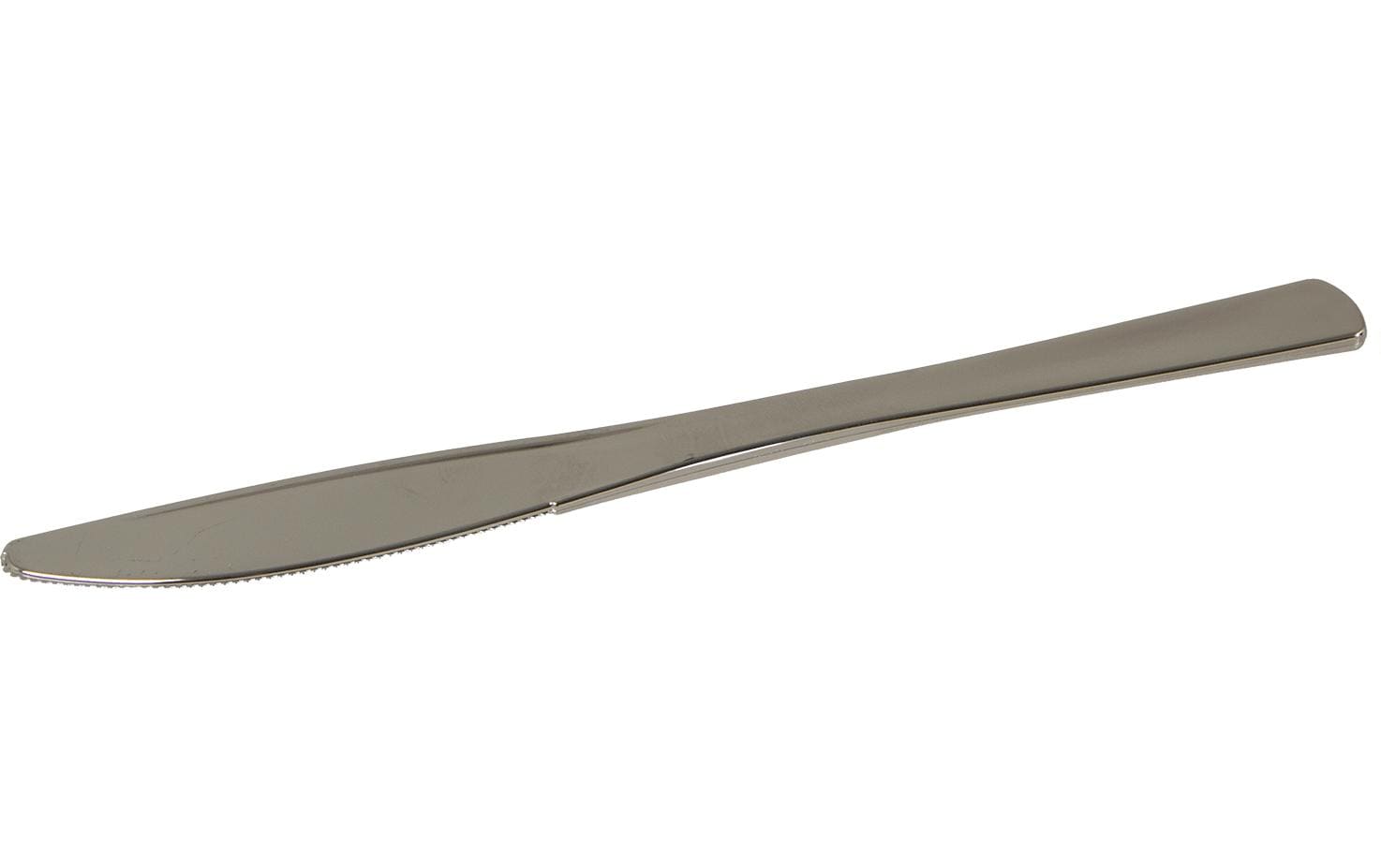 Elco Kunststoffmesser, 20 cm, Silber – 50 Stk.