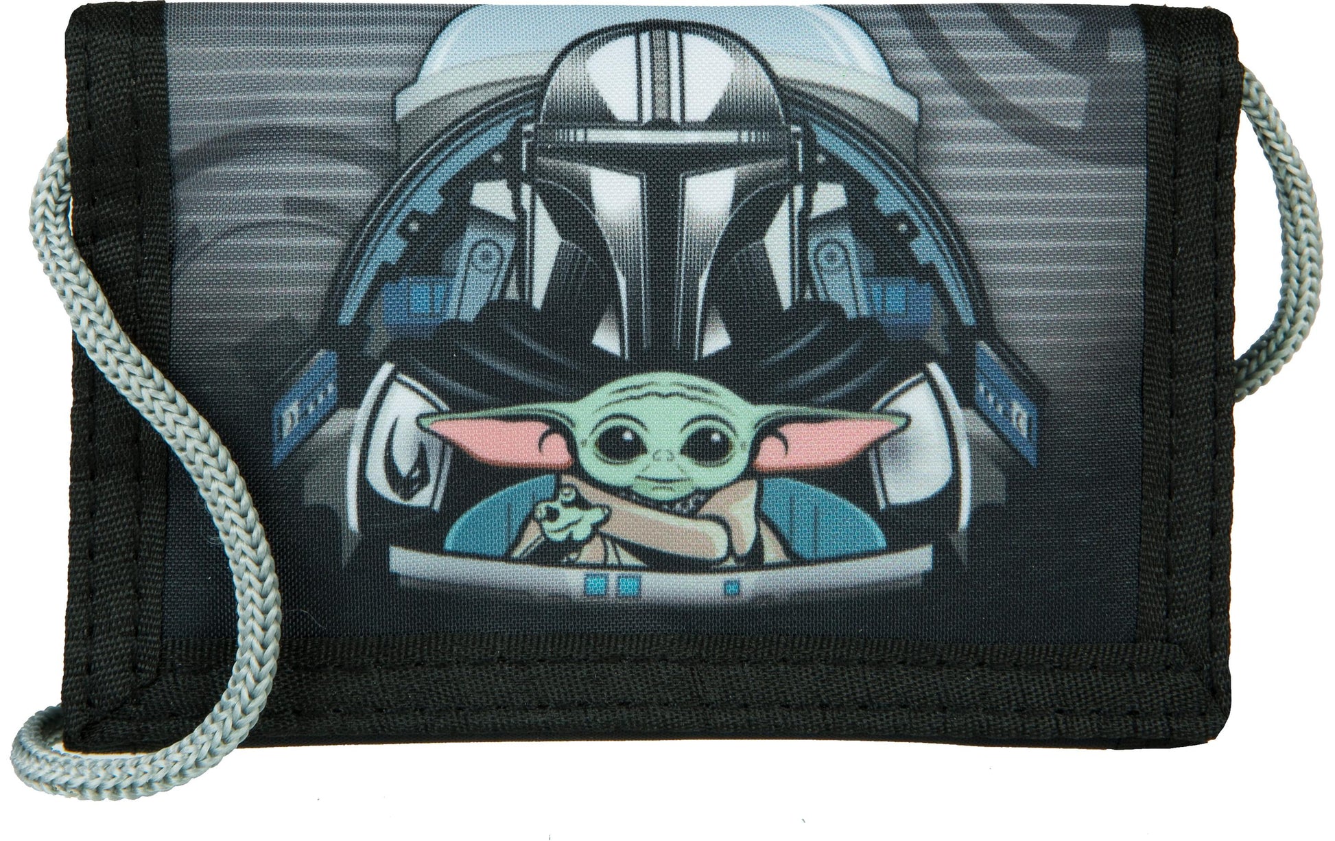 Undercover Brieftasche – mit Münzfach, Klettverschluss – 13 × 9 × 2 cm – Mehrfarbig, Polyester – Star Wars