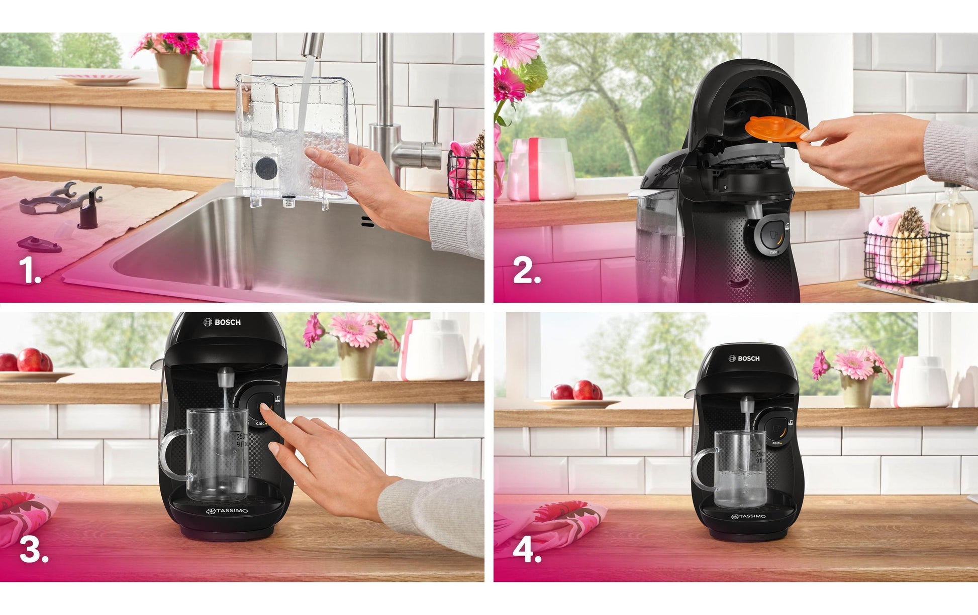 Tassimo Happy Friendly Kapselmaschine – für Tassimo, 0,7 l, schwarz