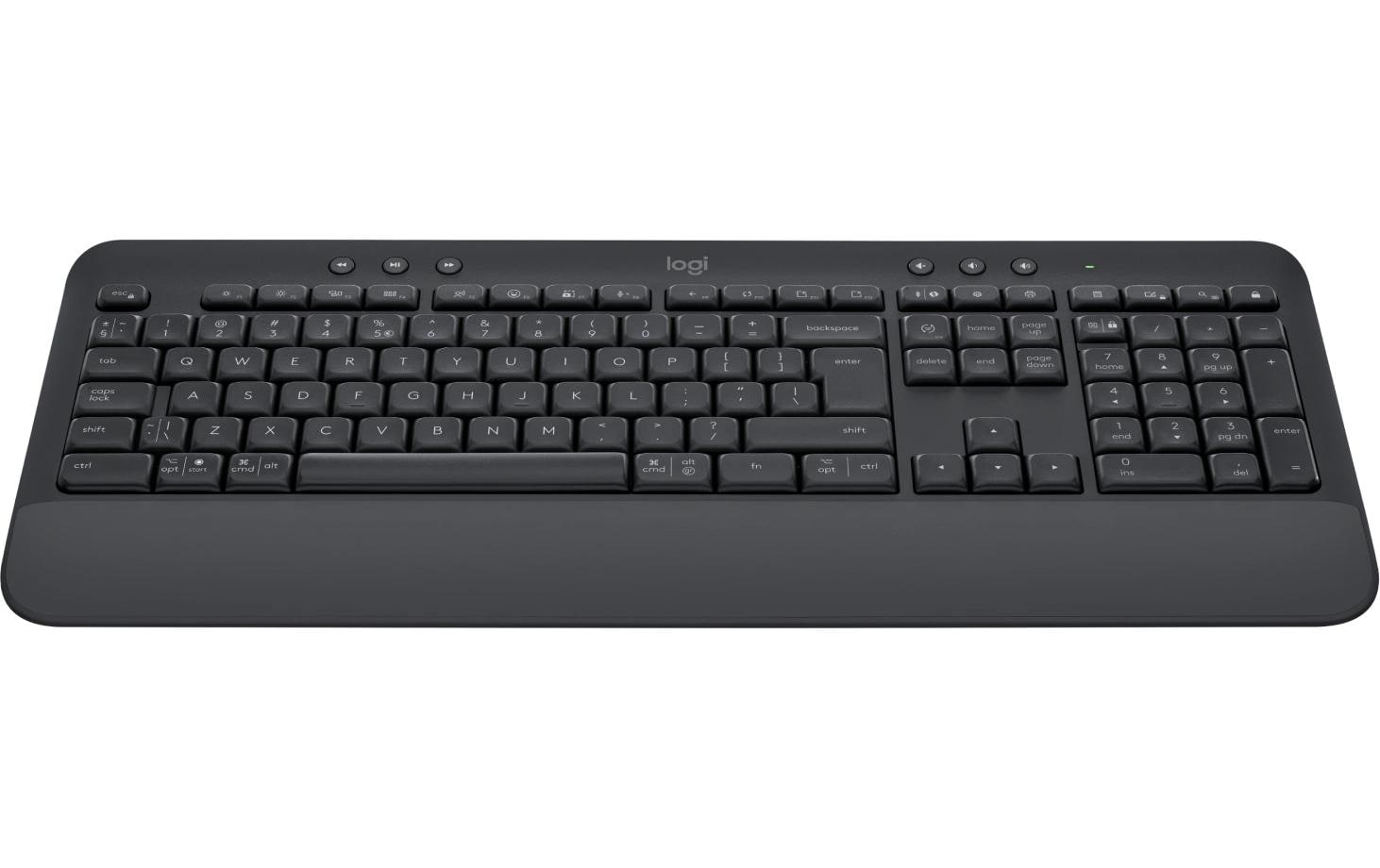 Logitech Signature K650 – Tastatur, US-Layout (EN), Grau