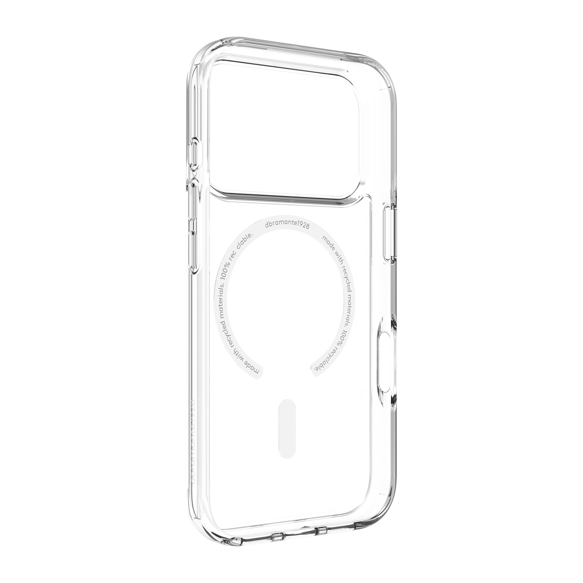 dbramante1928 Iceland Pro MS Backcover – für Apple iPhone 17 Pro, Kunststoff, Transparent, bis 3 m sturzsicher