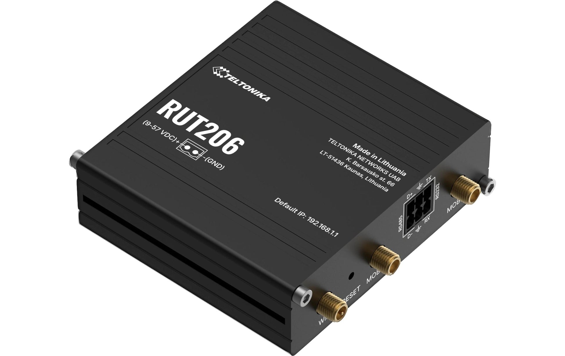 Teltonika RUT206 – WLAN-Router – Wi-Fi 4 (2,4 GHz), 300 Mbit/s