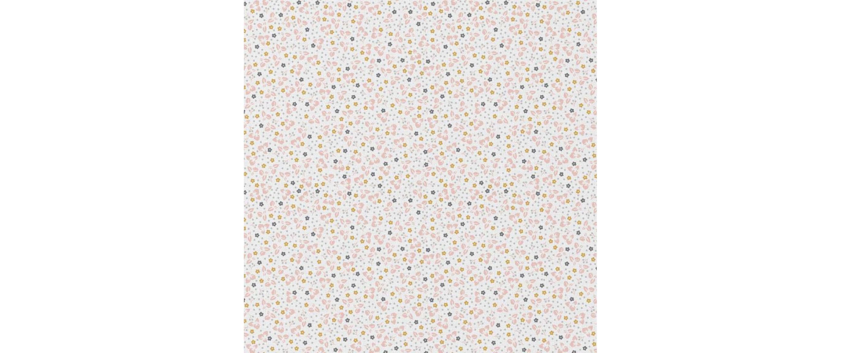 Basteln Dekostoff, Baumwolle, Weiss, 100 × 150 cm