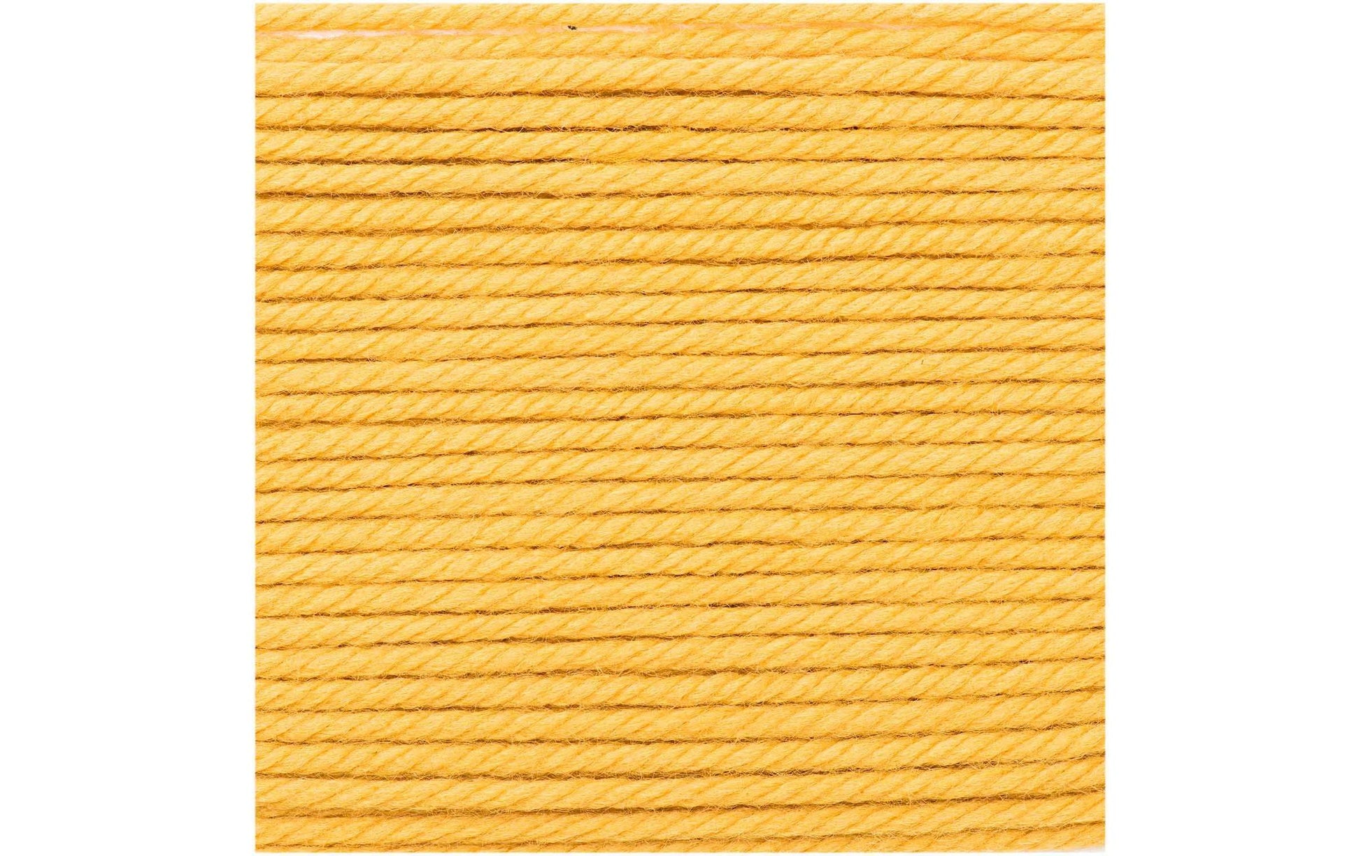 Rico Design Essentials Mega Wool Chunky Wolle Senfgelb – 100 g, 115 m, Nadel 6 mm, 55% Schurwolle/45% Polyacryl
