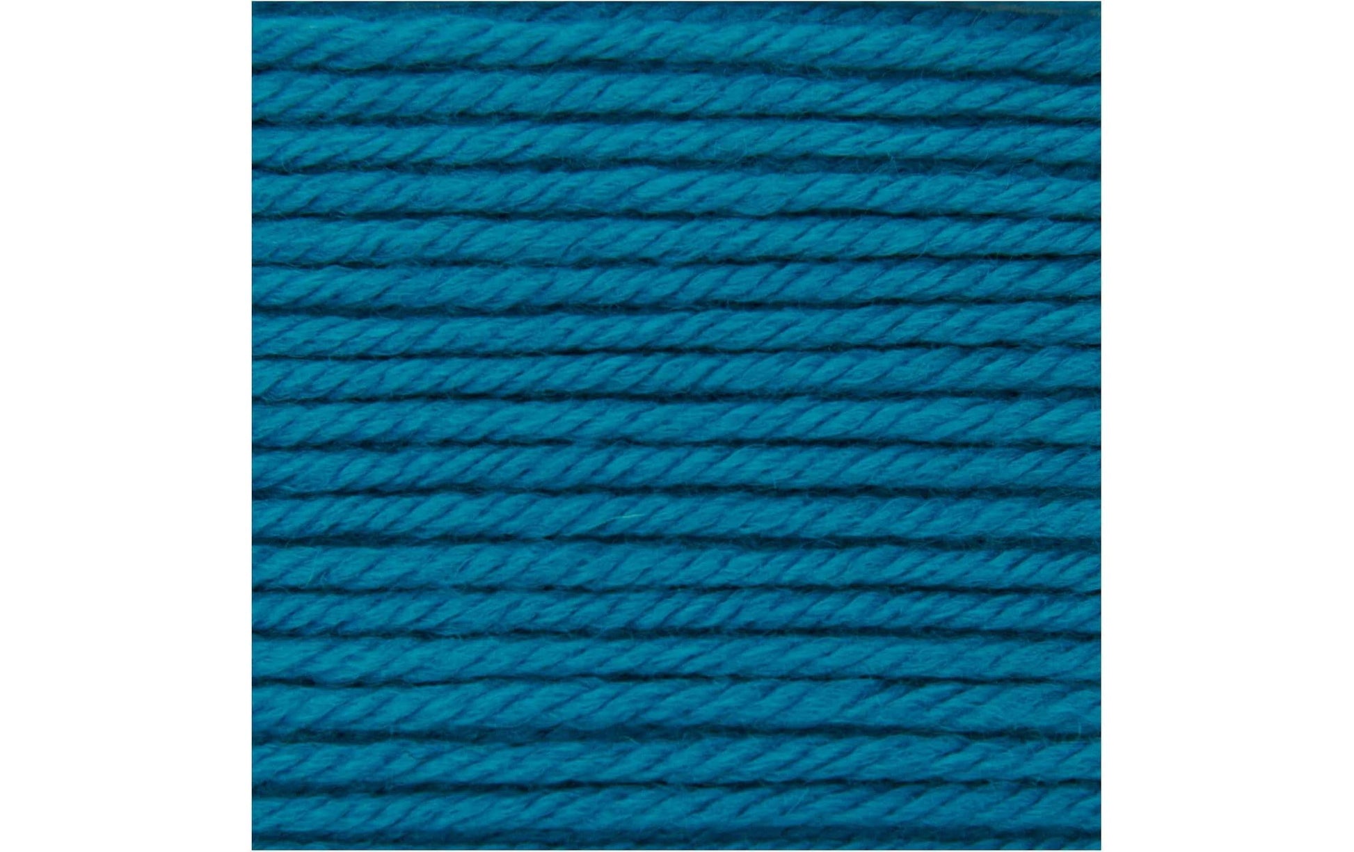 Rico Design Essentials Mega Wool Chunky Wolle Türkis – 100 g, 125 m, 55% Schurwolle/45% Polyacryl, Nadel 6 mm