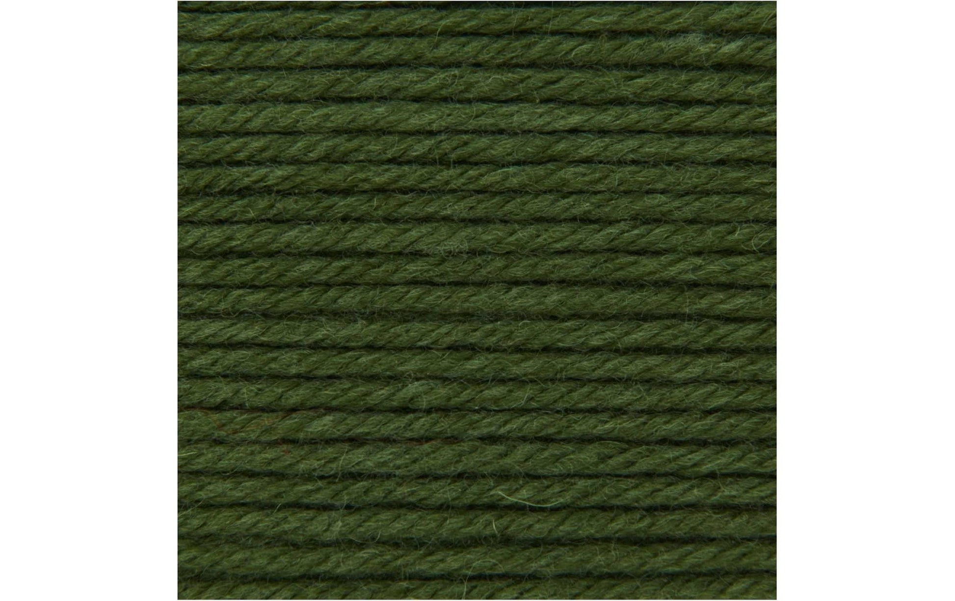 Rico Design Essentials Mega Wool Chunky Wolle Olivgrün – 100 g, 125 m, 55% Schurwolle/45% Polyacryl, Nadel 6 mm