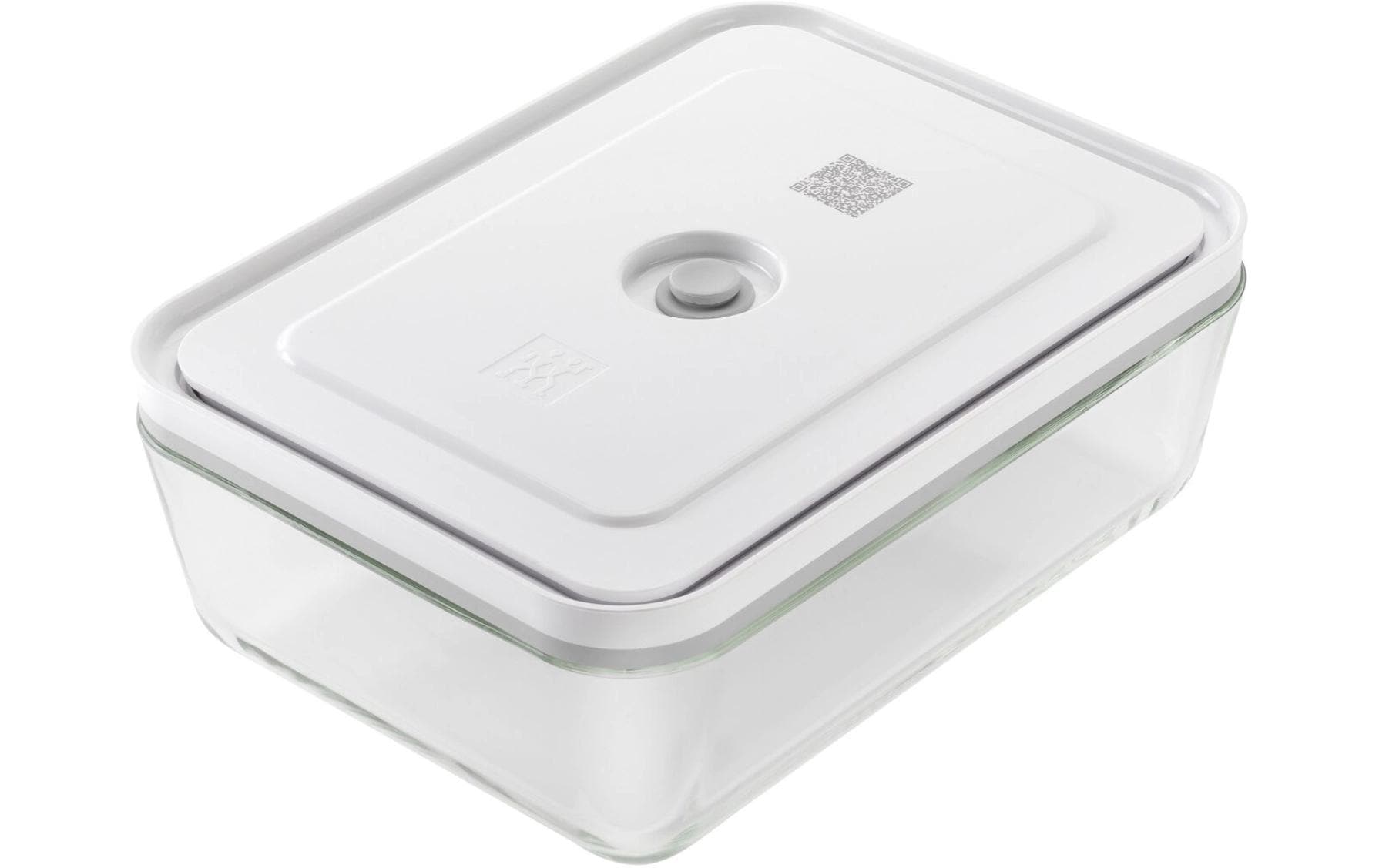 ZWILLING Vakuumbox (Kühlschrankbox) – 2 l, 18,1 × 24,1 × 9,7 cm – für Kühlschrank, Glas