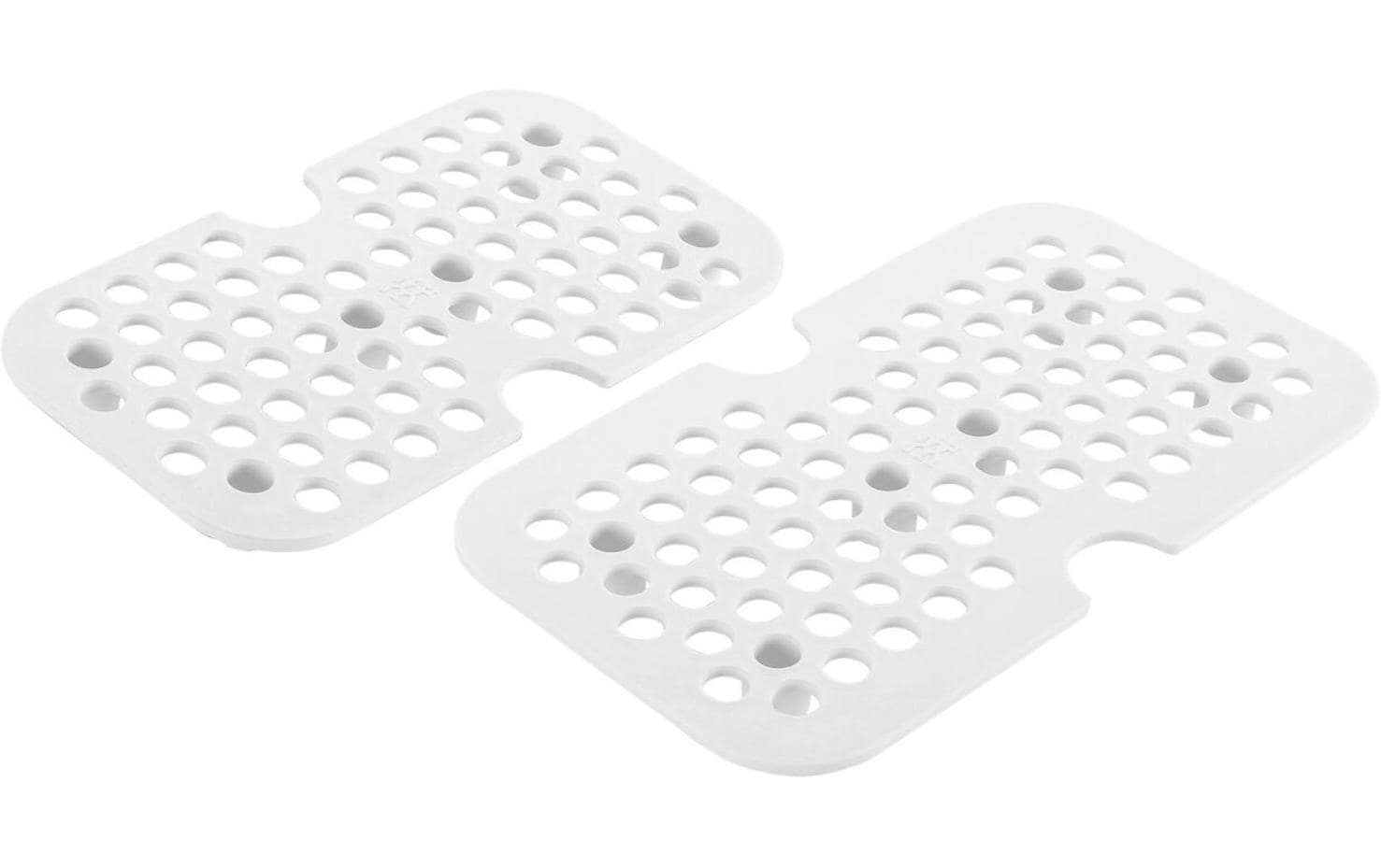 ZWILLING Vakuumierer-Ablage – 12 × 19 × 2,7 cm, 2 Stk., Kunststoff, Weiss, für Vakuumierer