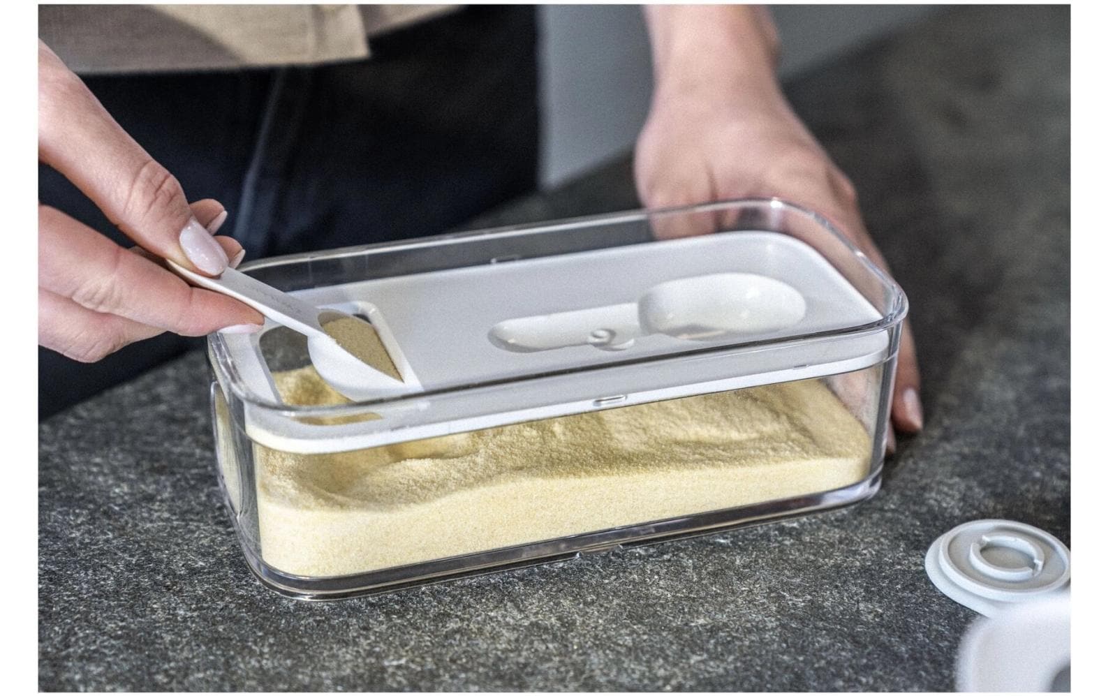 ZWILLING Vakuumbehälter Fresh & Save CUBE StarterSet – 320 ml, für Fresh & Save CUBE, Kunststoff, Weiss