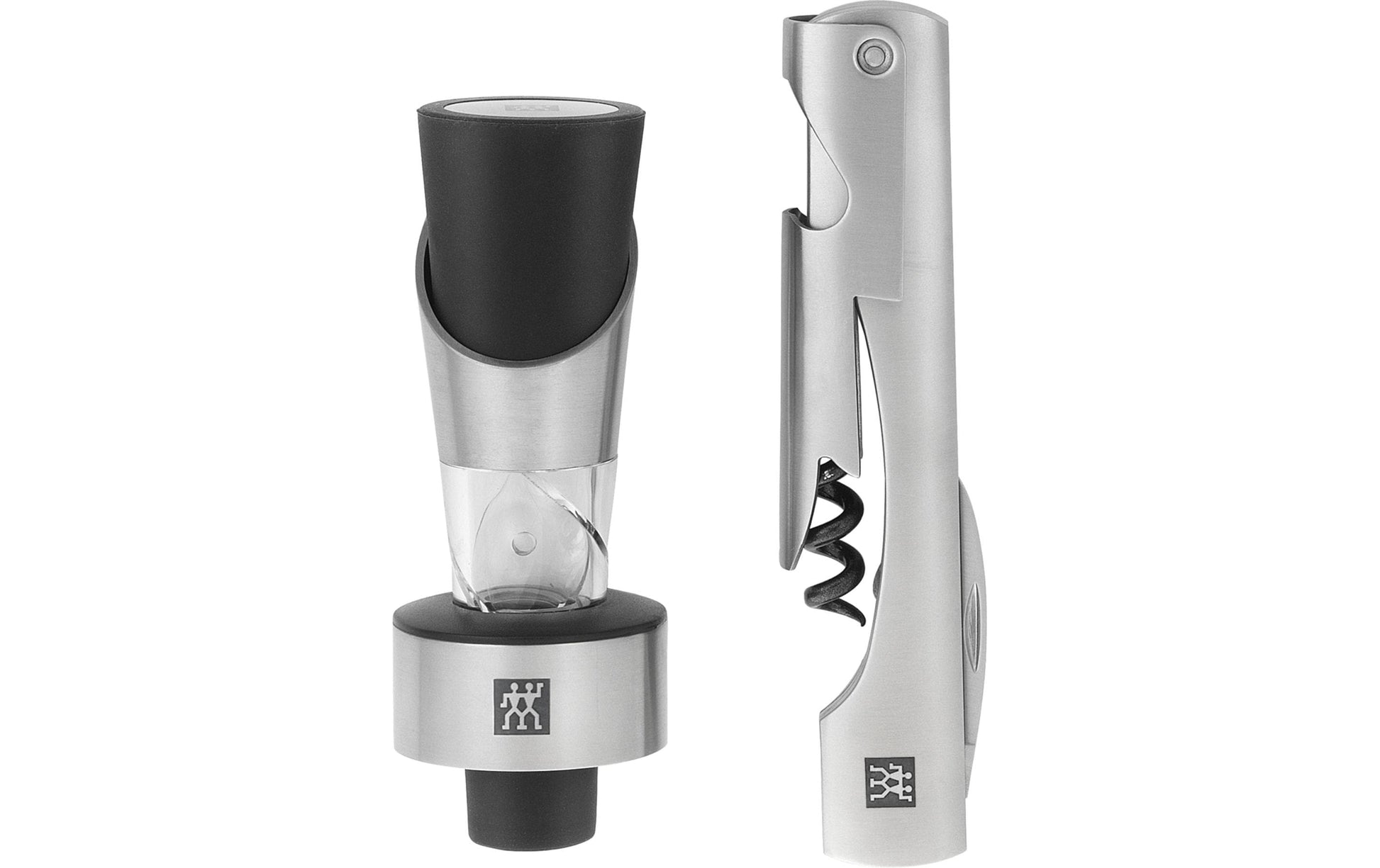 ZWILLING Sommelier-Set – 19 × 10 × 4,2 cm, Edelstahl, 2-teilig