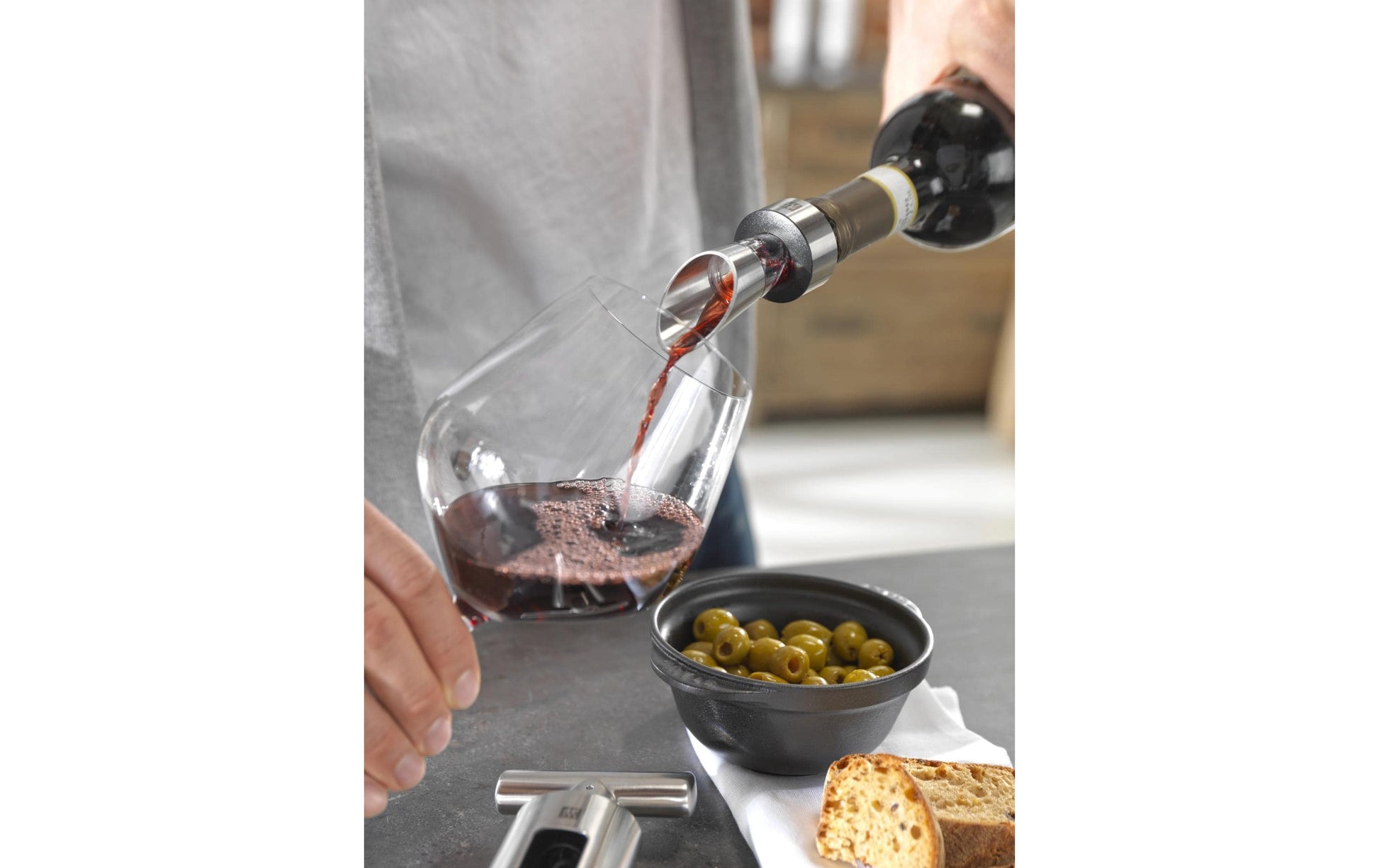ZWILLING Sommelier-Set – 19 × 10 × 4,2 cm, Edelstahl, 2-teilig