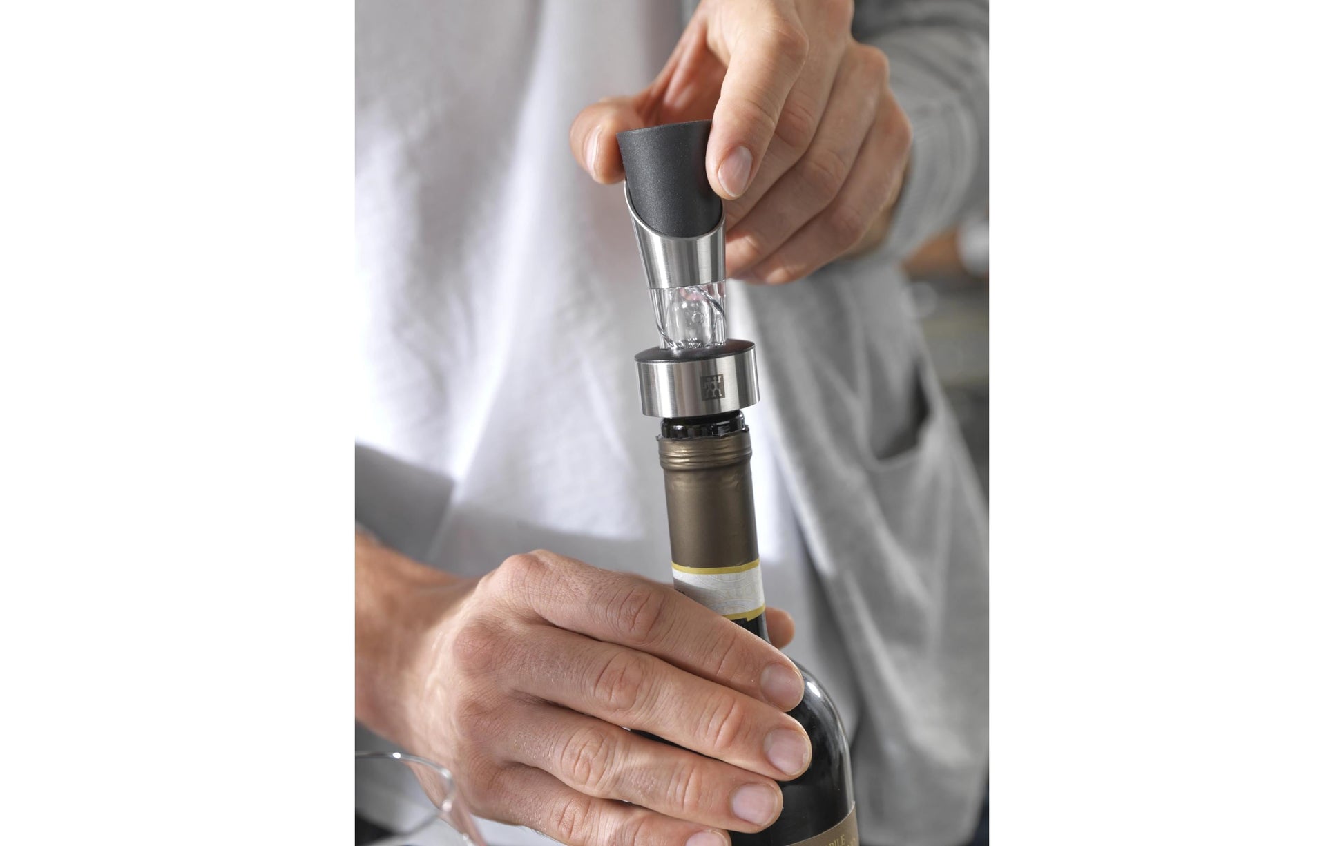 ZWILLING Sommelier-Set – 19 × 10 × 4,2 cm, Edelstahl, 2-teilig