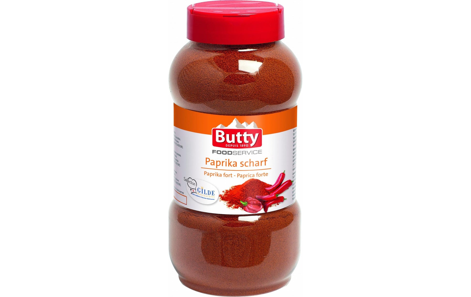 Butty Paprika scharf – 480 g