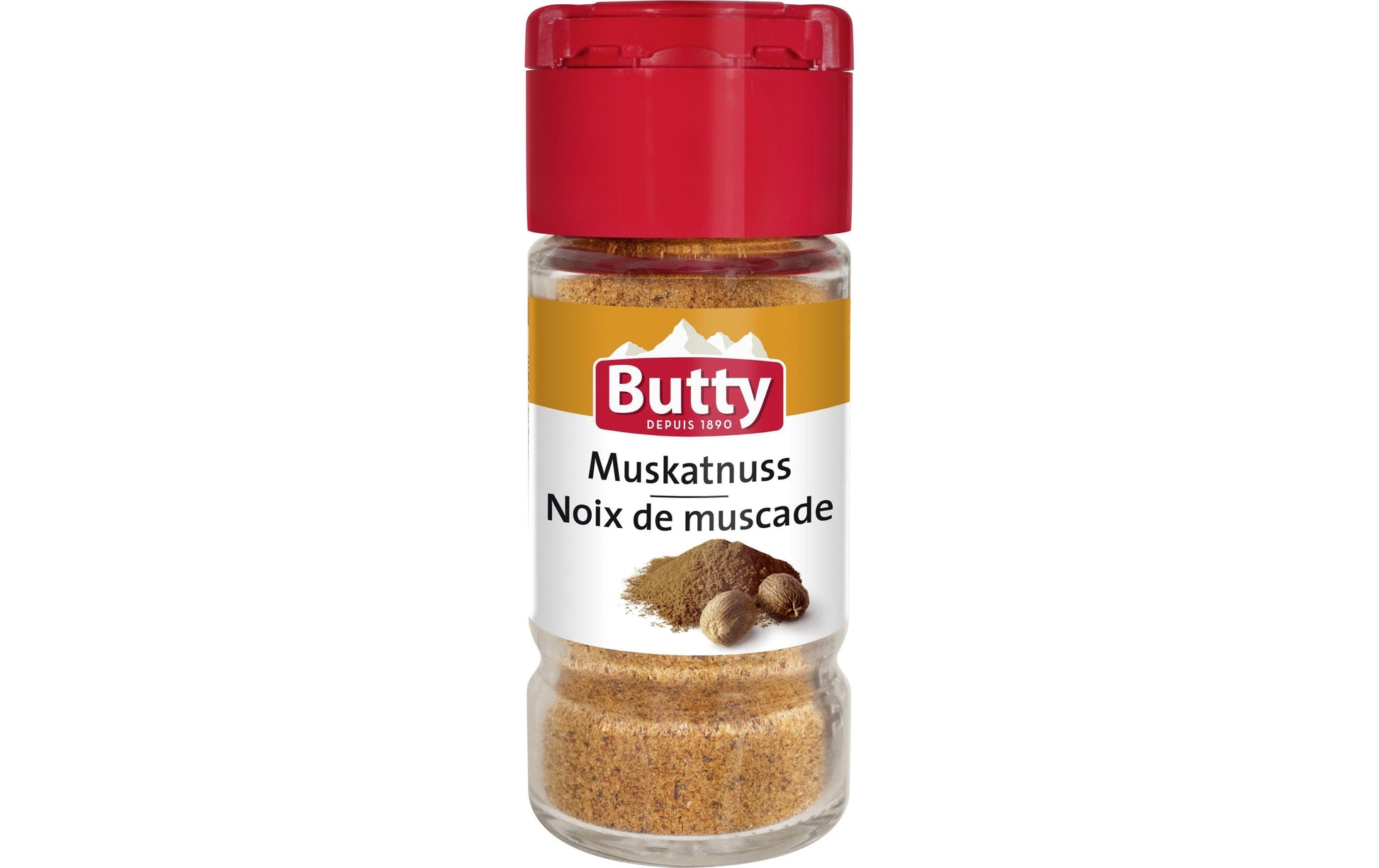 Butty Einzelgewürz Muskatnuss – 25 g
