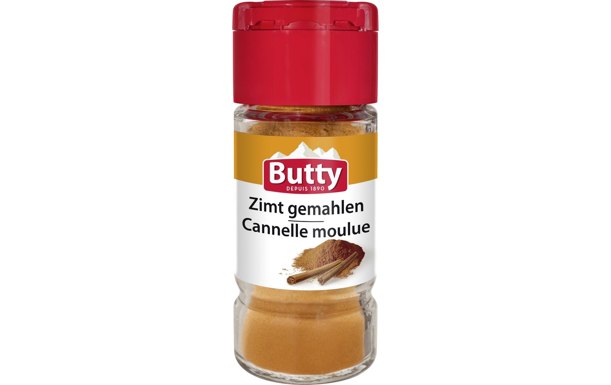 Butty Einzelgewürz Gemahlener Zimt – 23 g