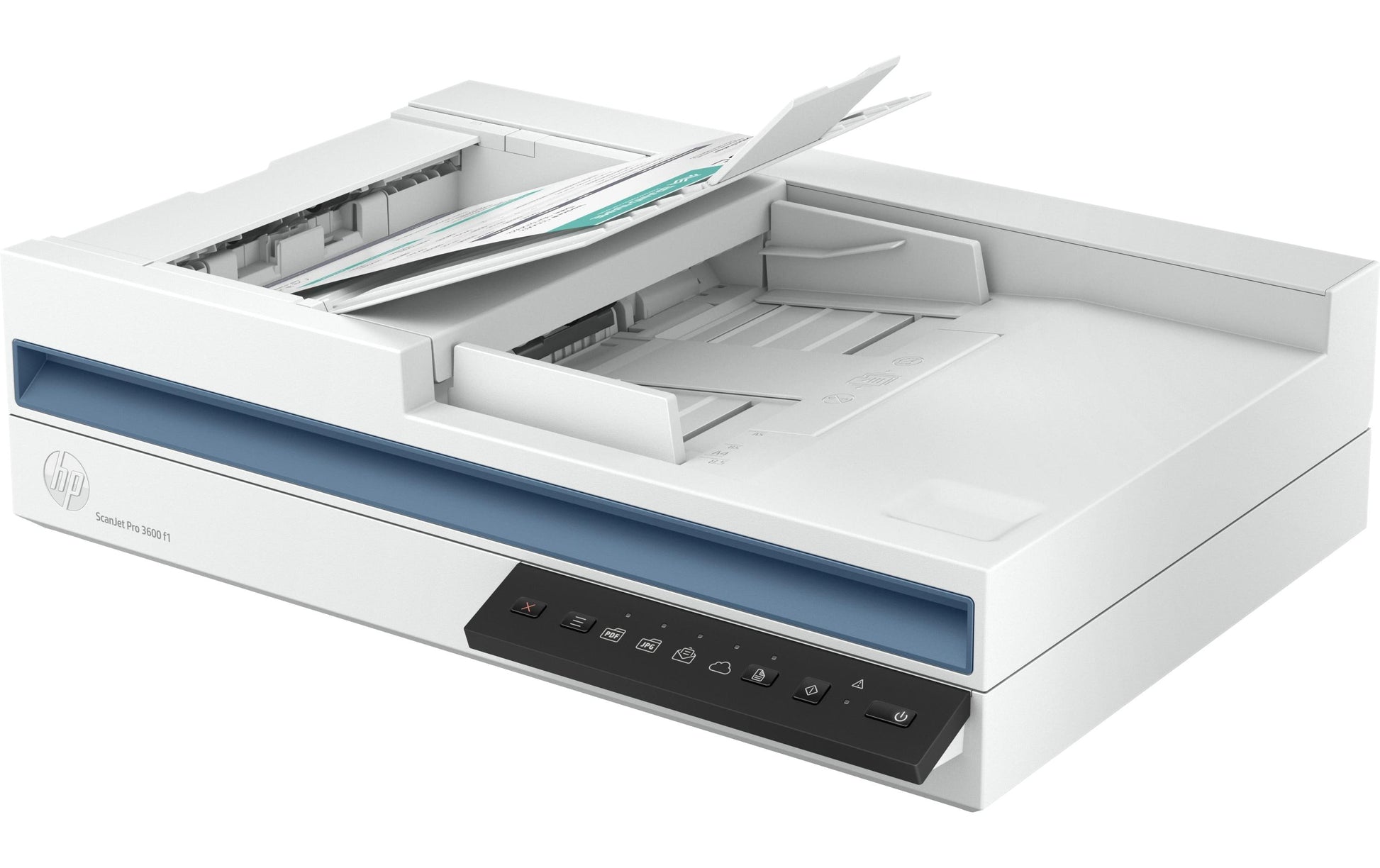 HP ScanJet Pro 3600 F1 – Flachbett + ADF, A4, Duplex, 30 Seiten pro Minute, ADF 60 Blatt, USB, 1'200 dpi