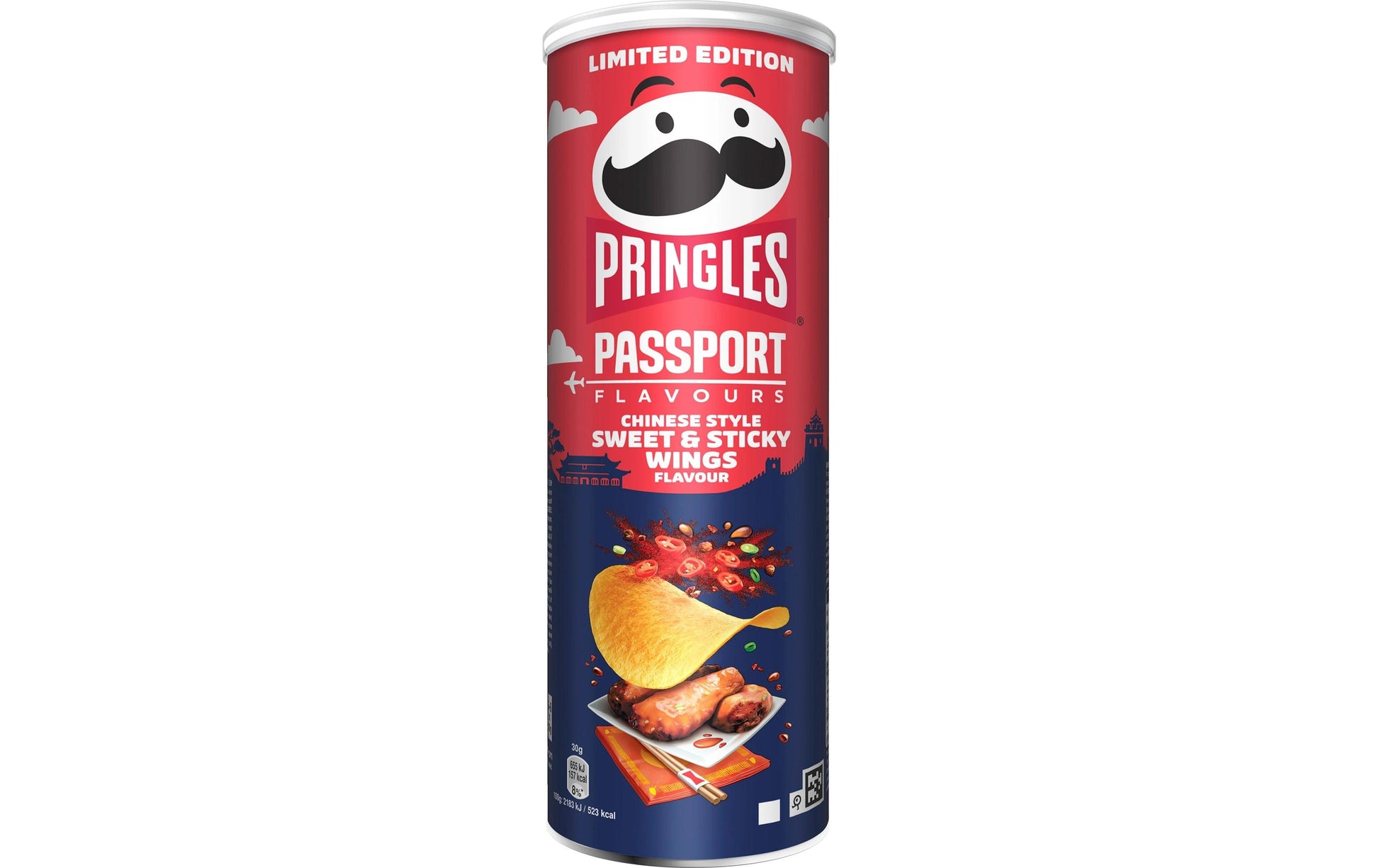 Pringles Passport Chips – Sweet & Sticky Wings – 165 g
