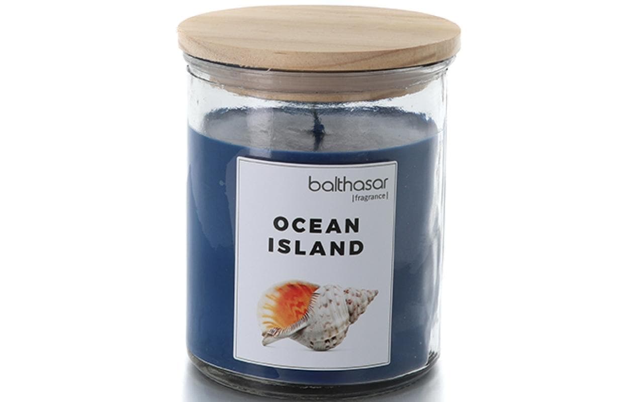 Balthasar Ocean Island – Duftkerze, Medium Jar, 65 h