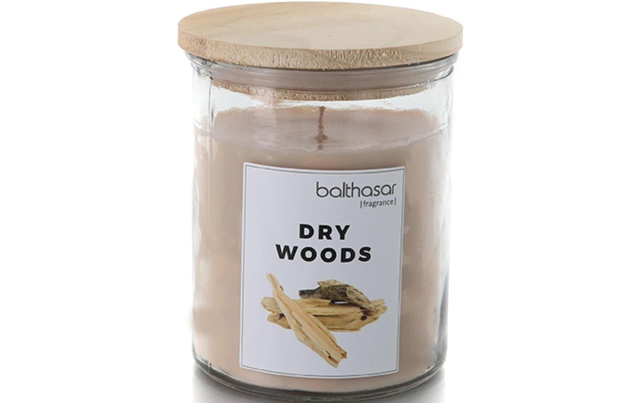 Balthasar Duftkerze – Dry Woods – Ø 10 × 12 cm – 65 h