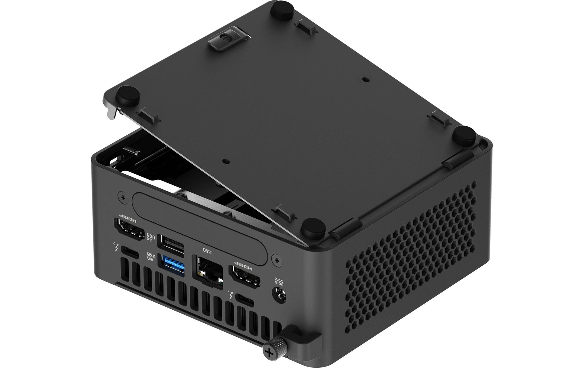 ASUS NUC 15 PRO RNUC15CRHI300002 Mini-PC Barebone – Wi‑Fi, Ethernet, Bluetooth 5.4 – DC 19 V