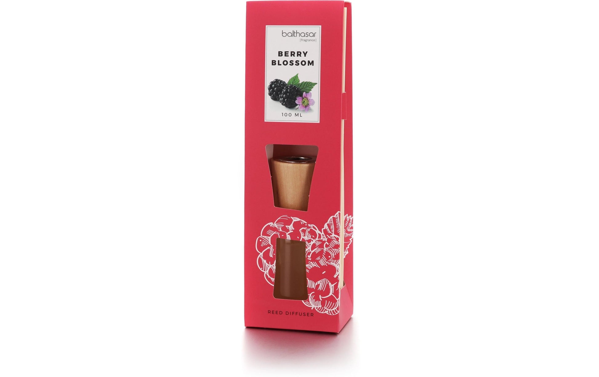 Balthasar Duftstäbchen Berry Blossom – Rosa, 100 ml