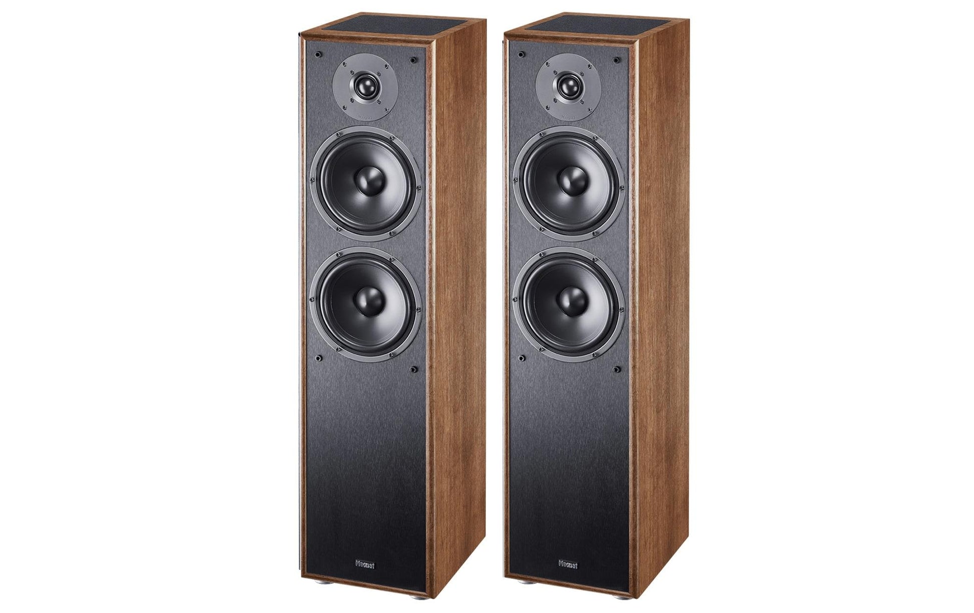 Magnat Monitor S80ATM – Standlautsprecher – 320 W, Dolby Atmos, Walnuss