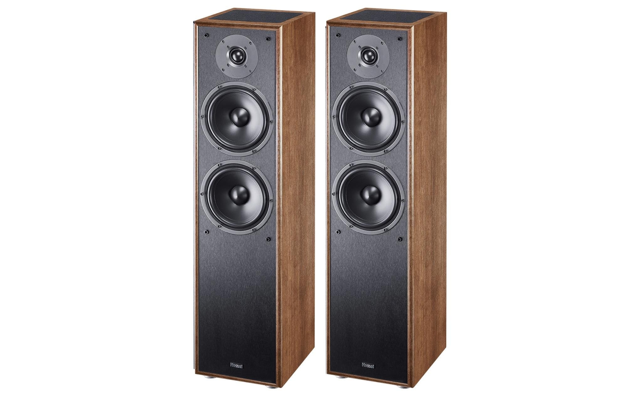 Magnat Monitor S80ATM – Standlautsprecher – 320 W, Dolby Atmos, Walnuss