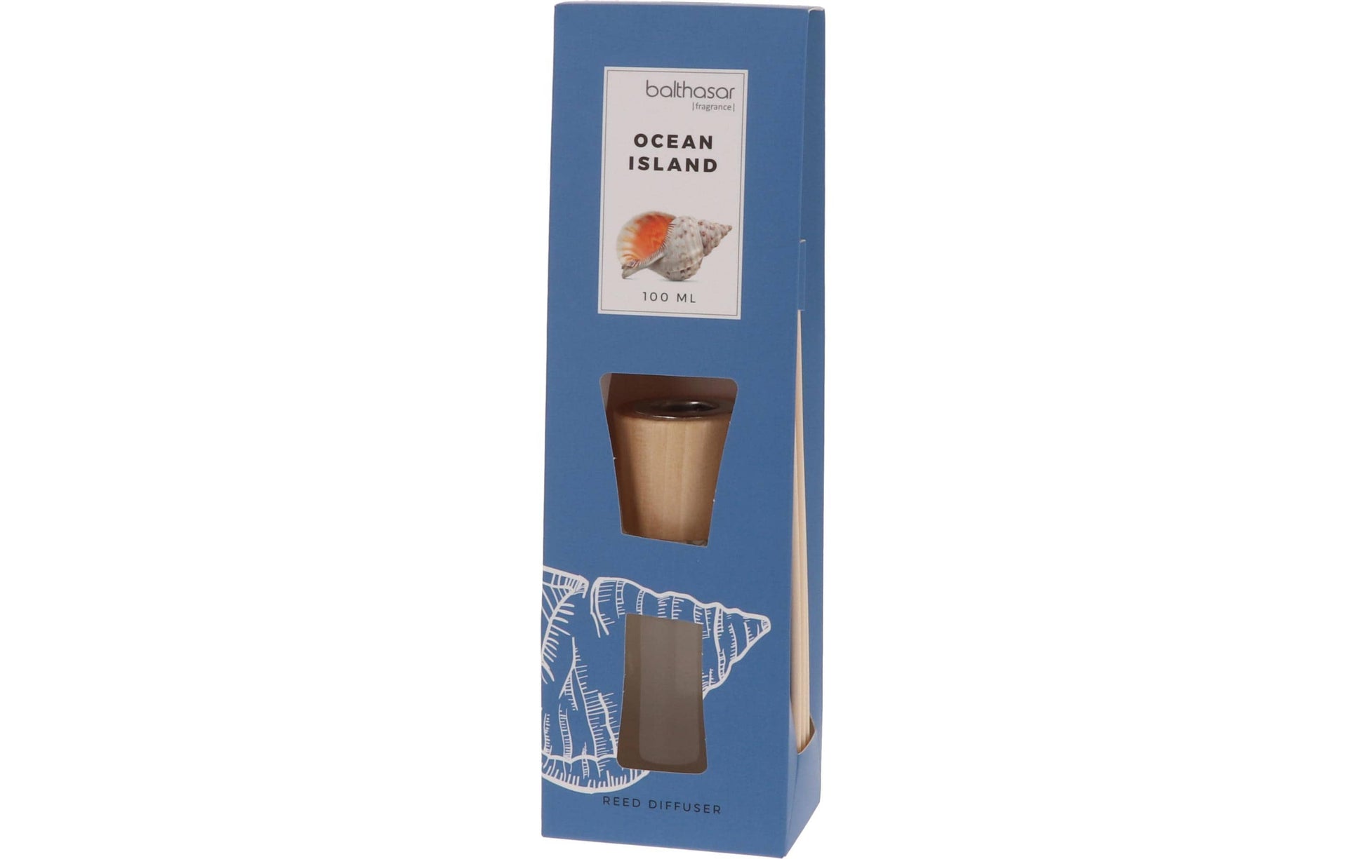 Balthasar Duftstäbchen Ocean Island – Blau, 100 ml