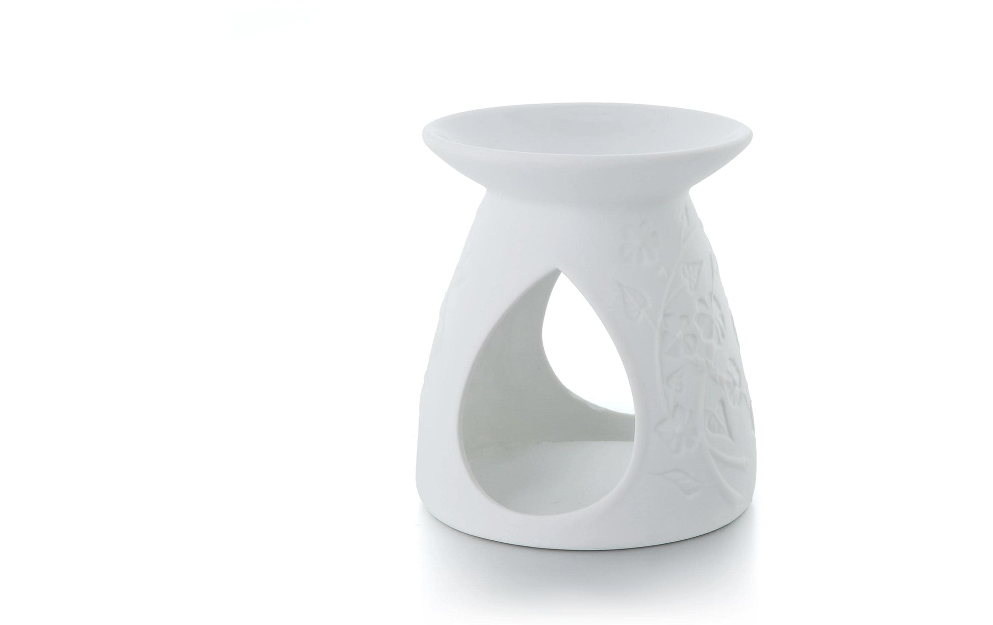 Balthasar Duftlampe, Keramik, Weiss, Ø 10,5 × 12,5 cm