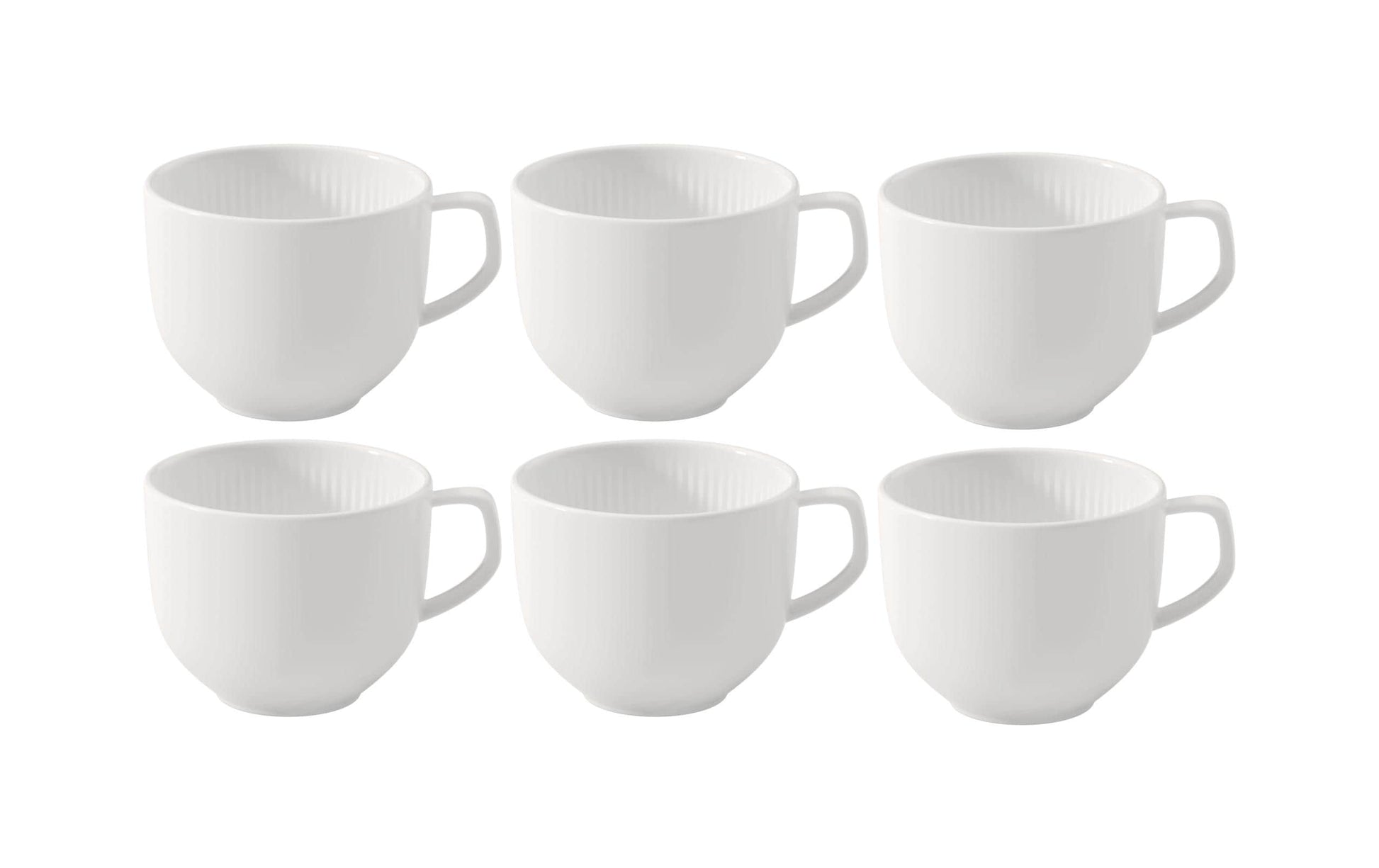 Villeroy & Boch Afina Tasse – 0,15 l, Porzellan, weiss, spülmaschinengeeignet, mikrowellengeeignet