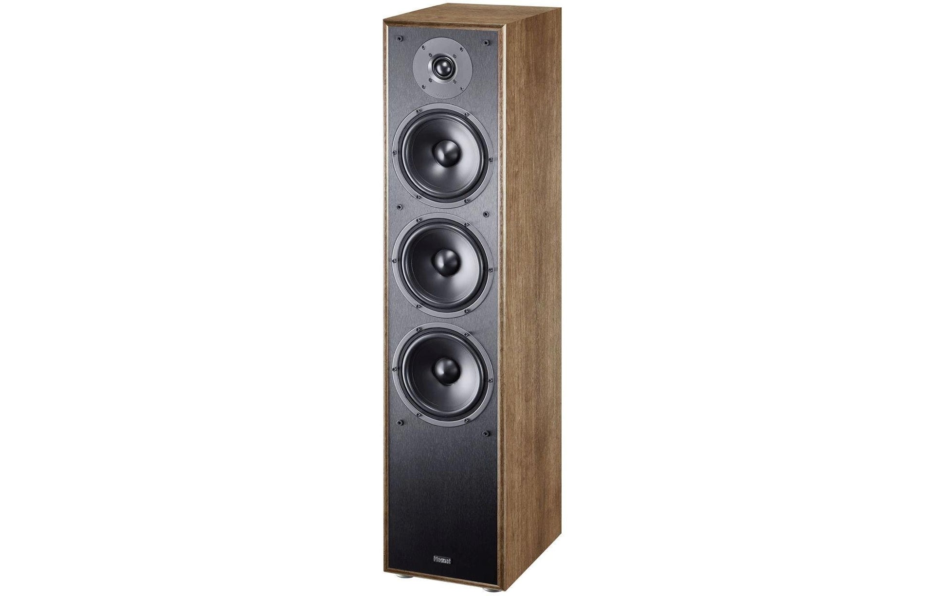Magnat Monitor S70 – Standlautsprecher – 3-Wege, 380 W, Walnuss