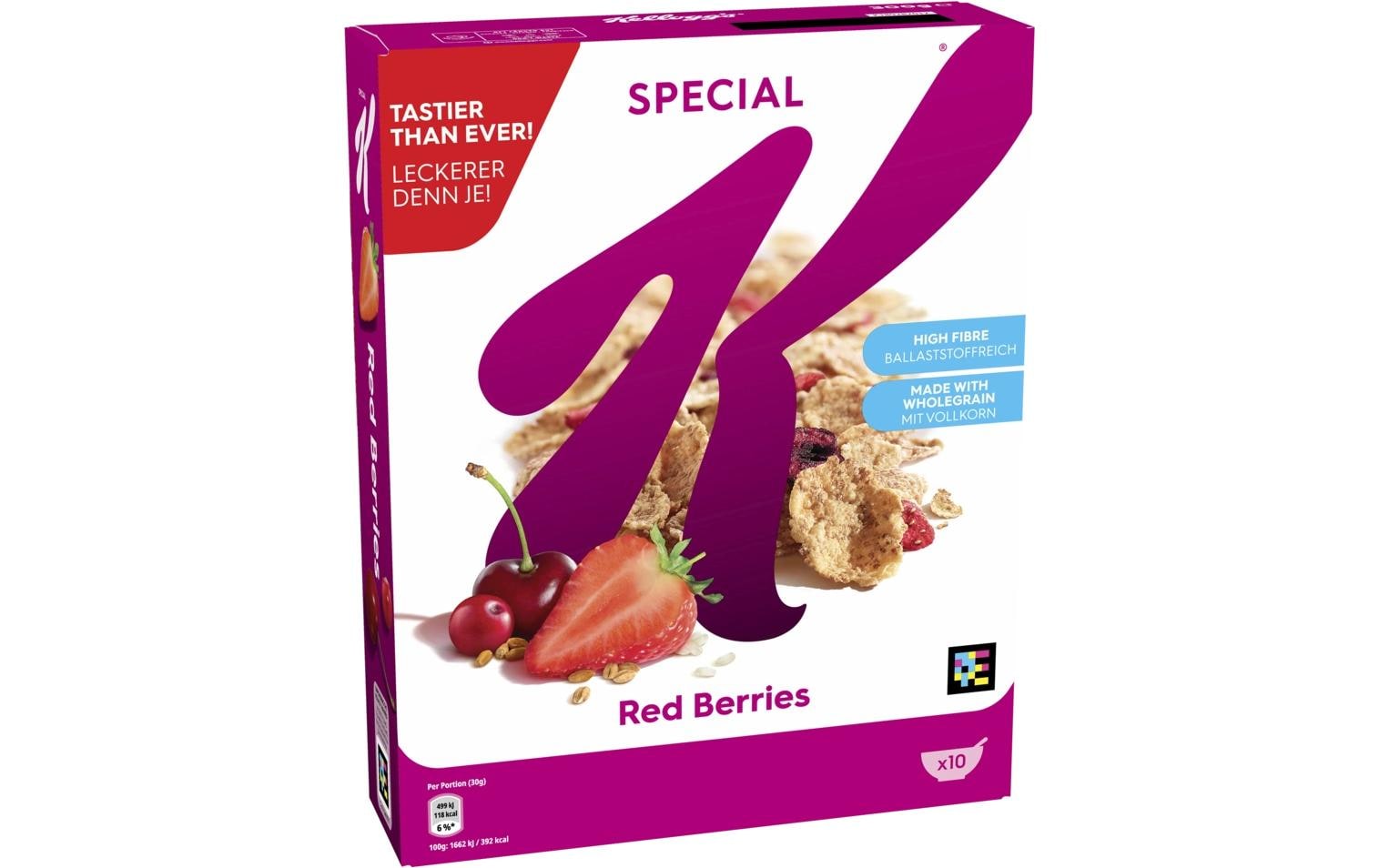 Kellogg's Special K Red Berries – Früchte & Beeren, 450 g, England