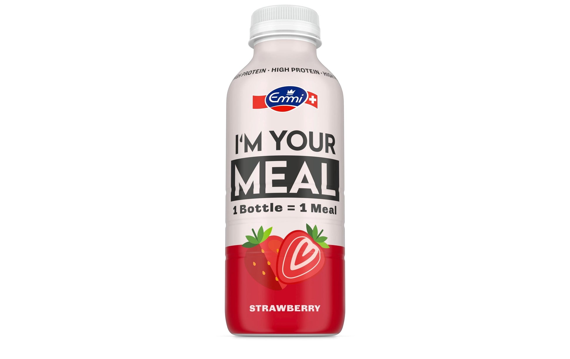 I'm your meal Emmi – Trinkmahlzeit, Erdbeere, laktosefrei, UHT – 6 × 5 dl