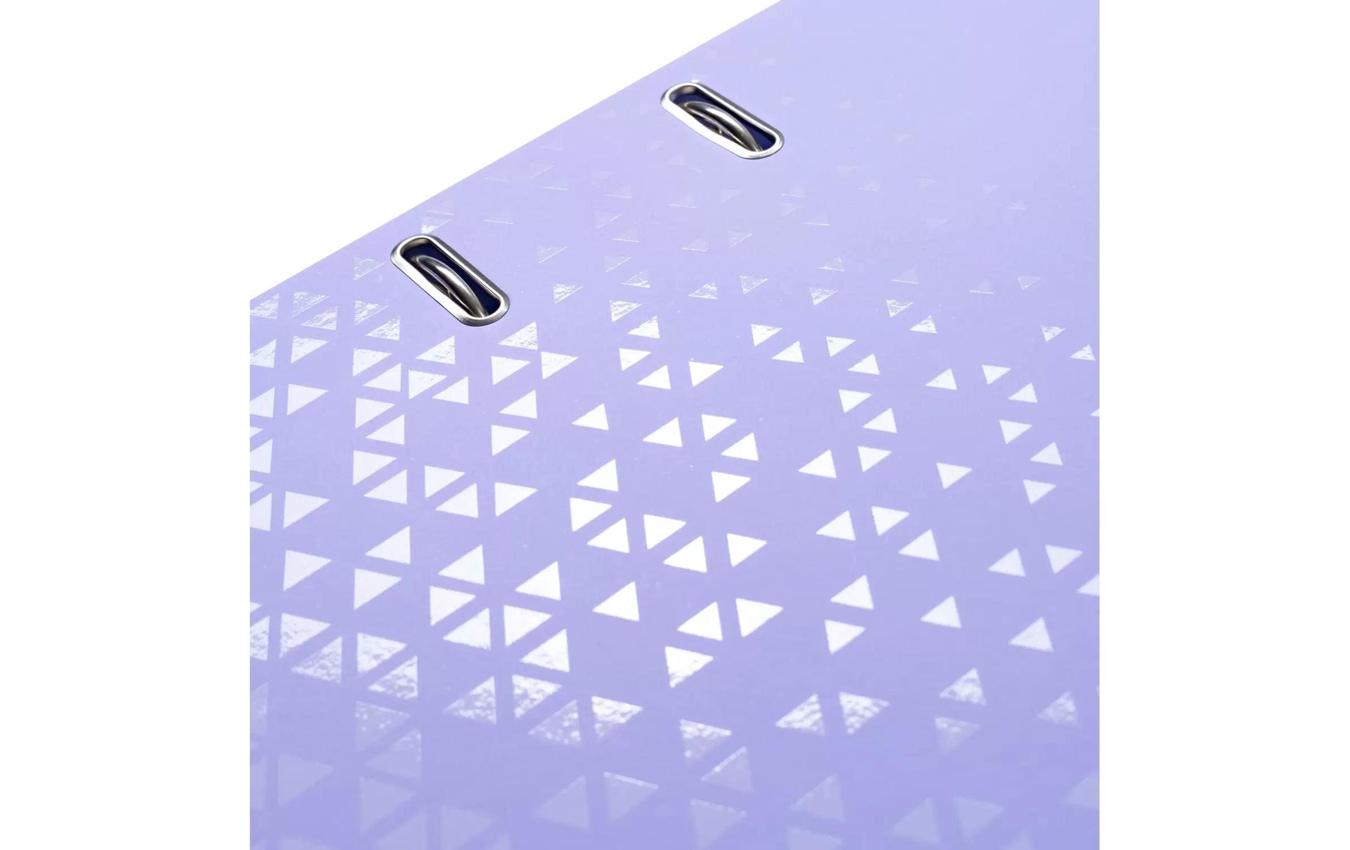 HERMA Ordner Color – A4 hoch – 2-Ring Hebelmechanik, Rücken 70 mm – violett, mit Niederhalter, mit Griffloch