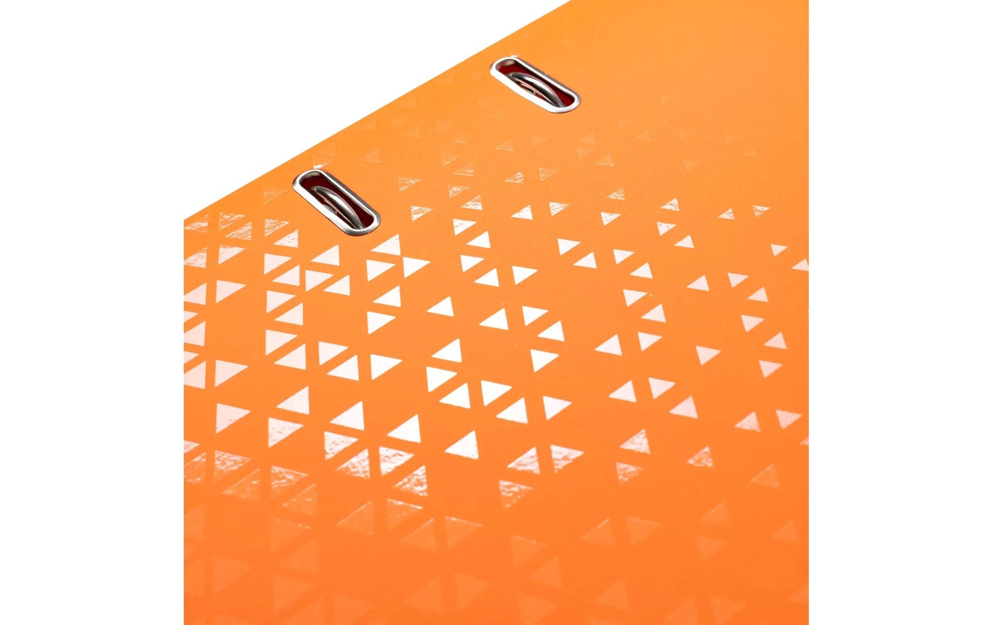 HERMA Ordner – A4 hoch – 2-Ring Hebelmechanik, Rücken 70 mm – orange, mit Niederhalter, mit Griffloch