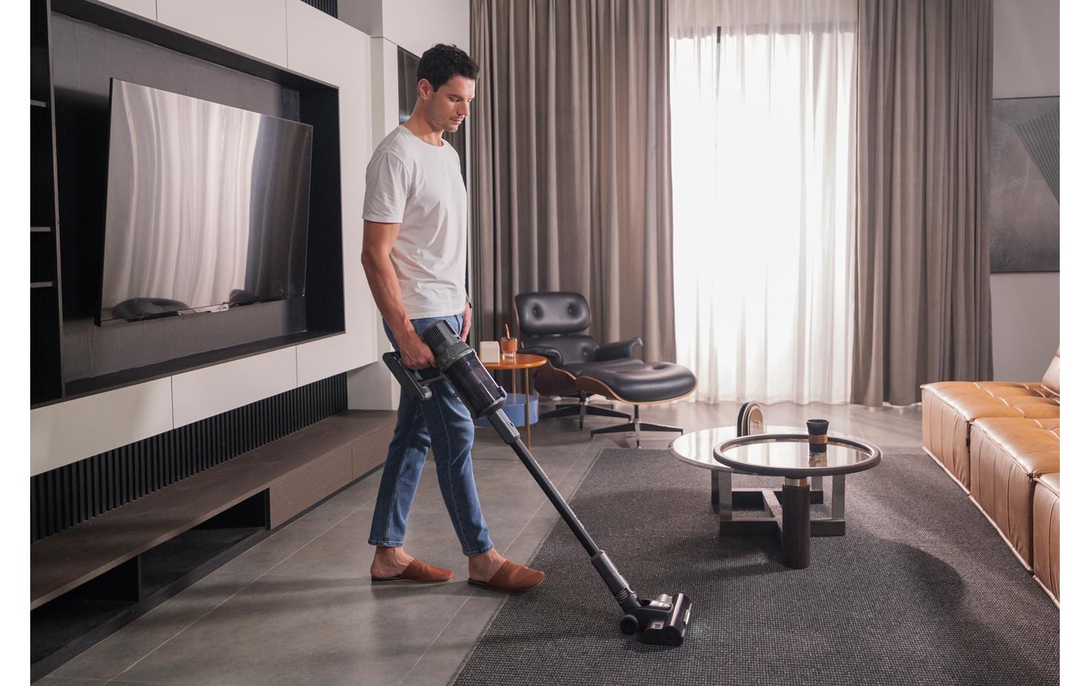 Trisa Akkustaubsauger Quick Clean Professional T2142, 2-in-1 – 90 min, 300 AW, Behälter 0,6 l