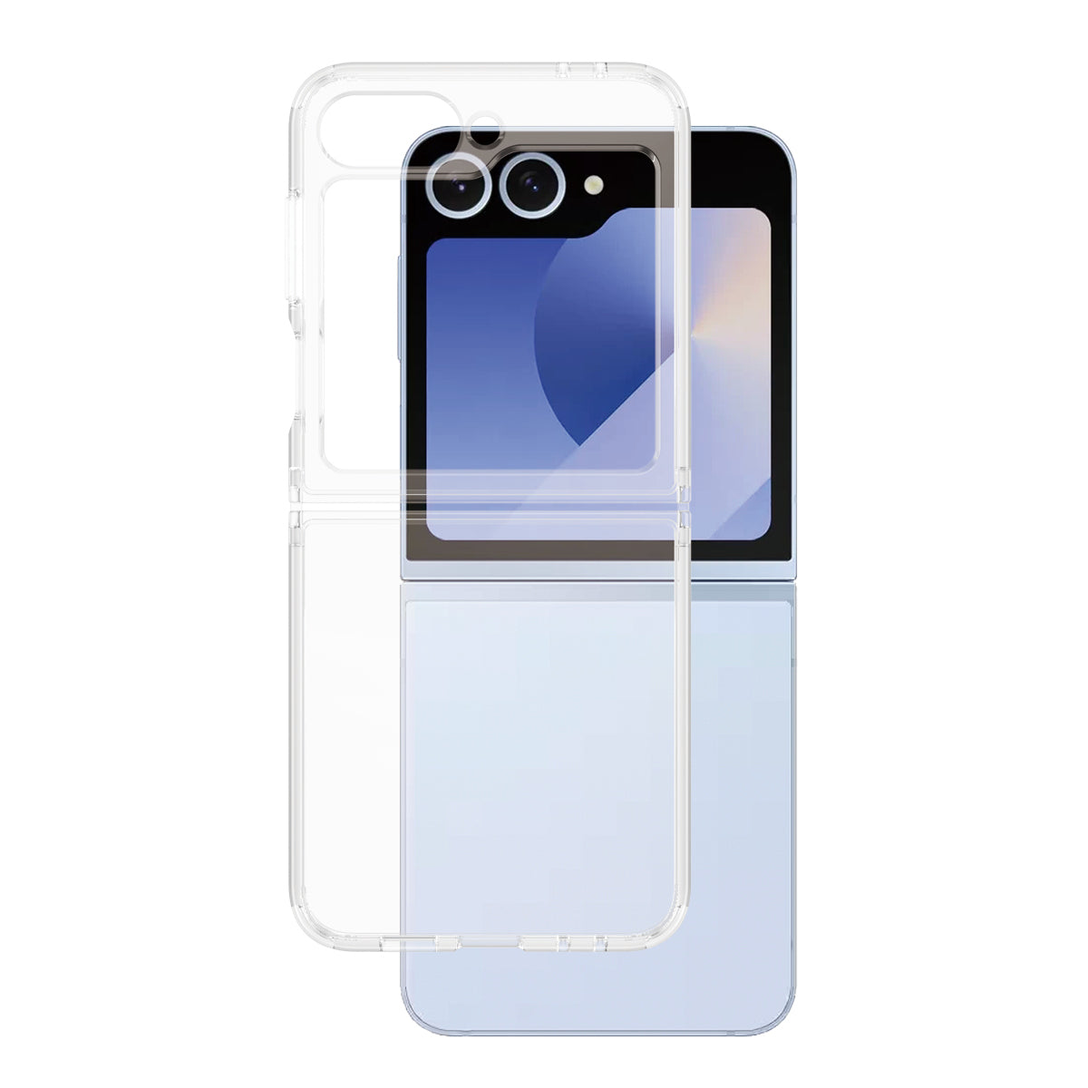 PanzerGlass Hardcase Backcover – für Samsung Galaxy Z Flip6, TPU, Transparent