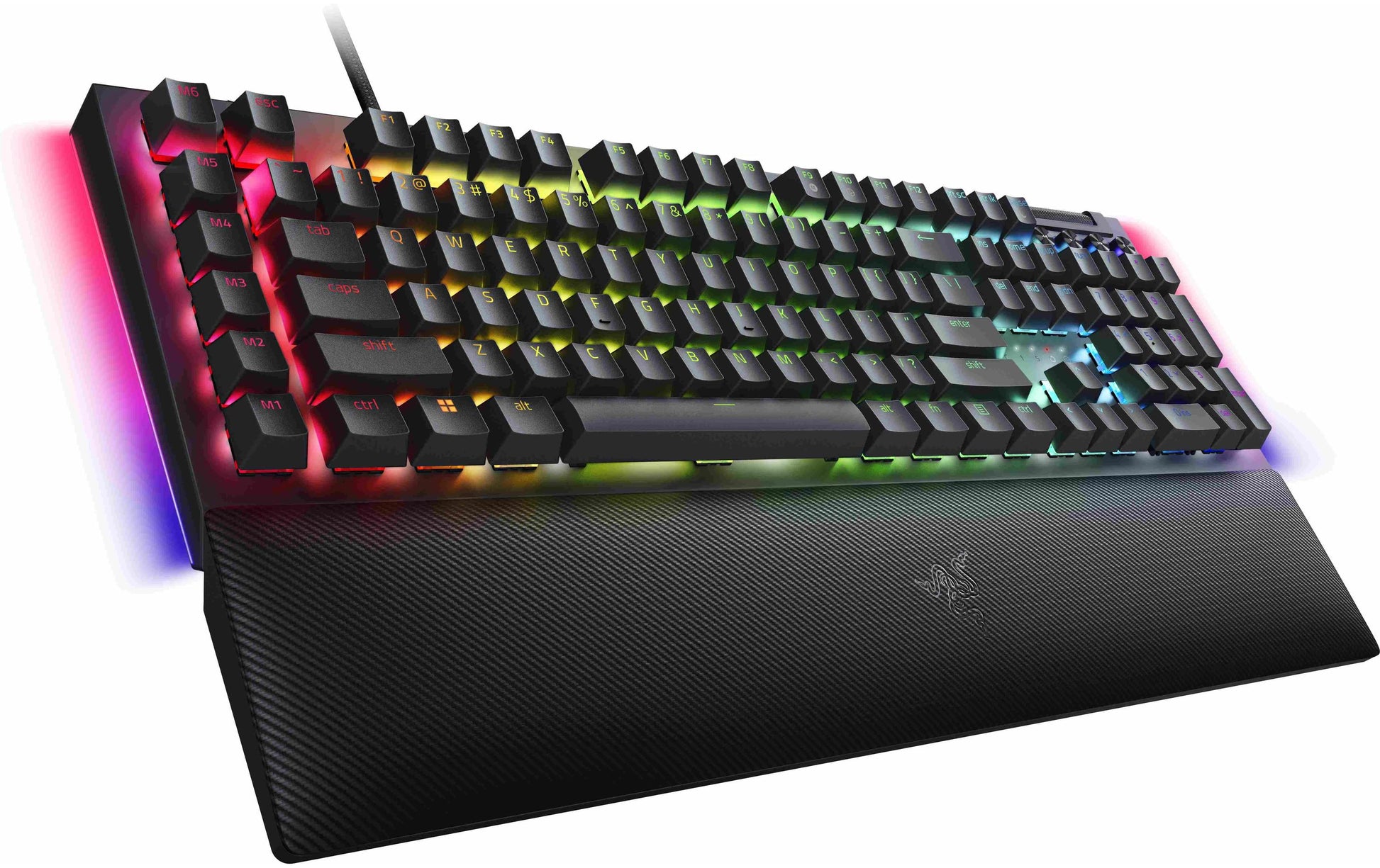 Razer BlackWidow V4 – Tastatur, kabelgebunden (USB-A), CH-Layout (DE-CH), Fullsize (mit Ziffernblock)
