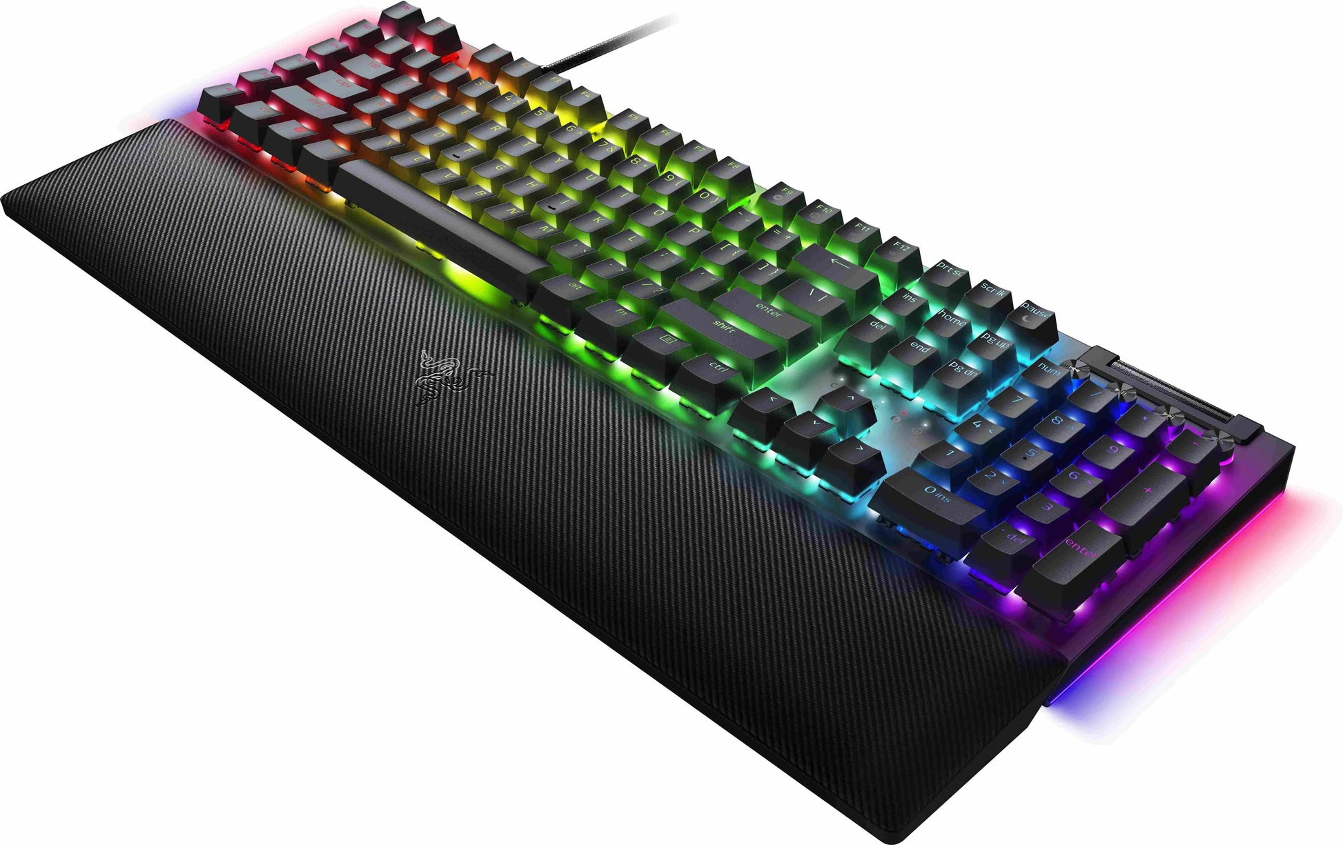 Razer BlackWidow V4 – Tastatur, kabelgebunden (USB-A), CH-Layout (DE-CH), Fullsize (mit Ziffernblock)