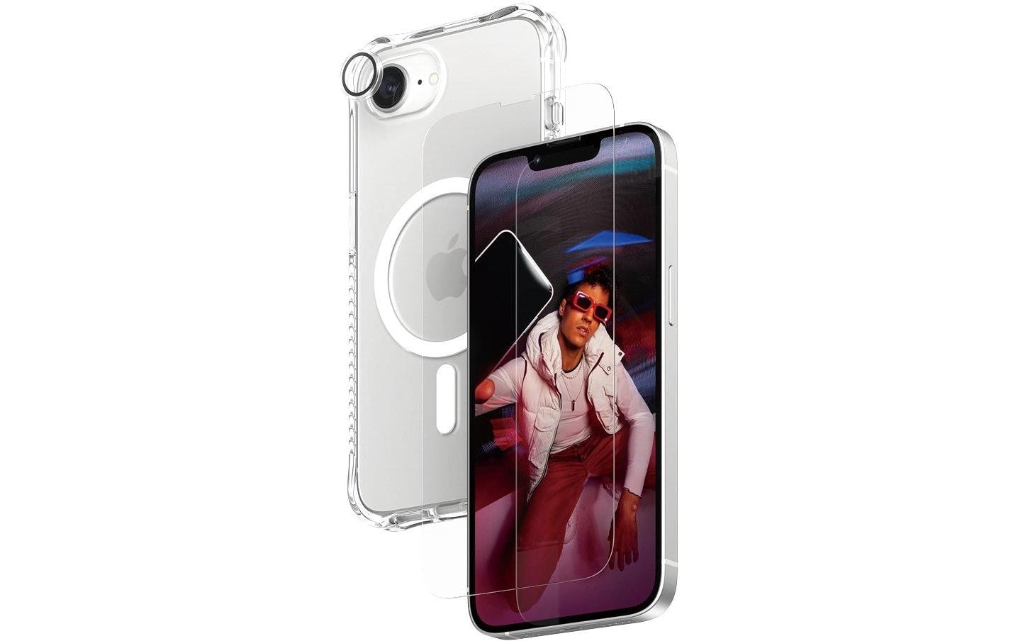 PanzerGlass Backcover Fashion – für Apple iPhone 16e – transparent – TPU