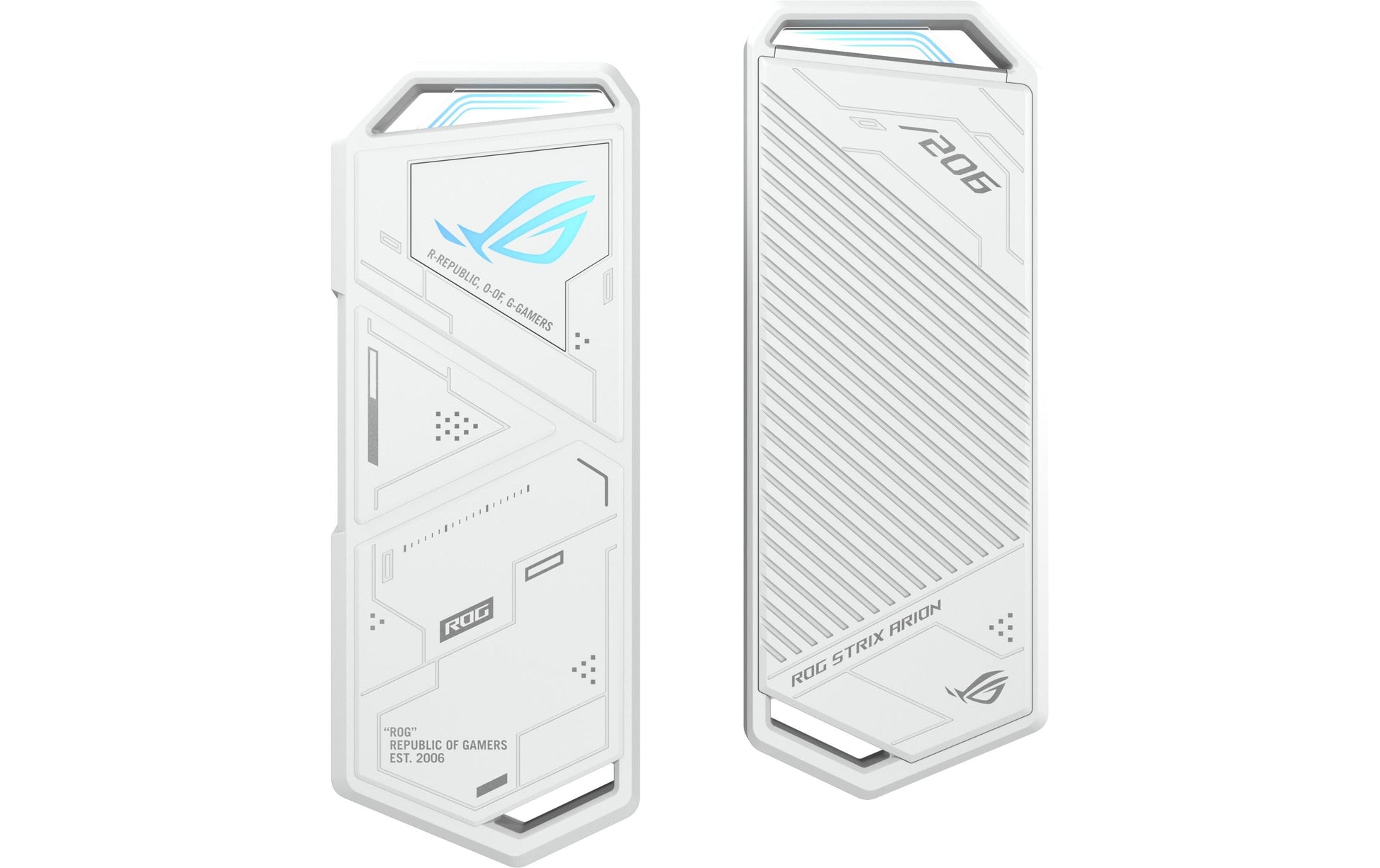 ASUS ROG STRIX ARION WH – 1-Schacht SSD-Gehäuse – für M.2 (PCIe/NVMe)