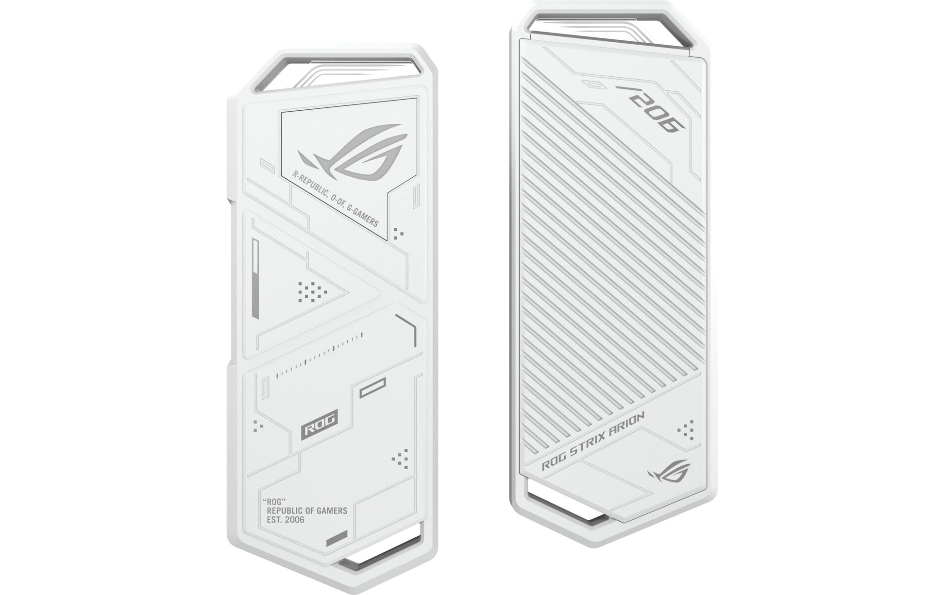 ASUS ROG STRIX ARION WH – 1-Schacht SSD-Gehäuse – für M.2 (PCIe/NVMe)