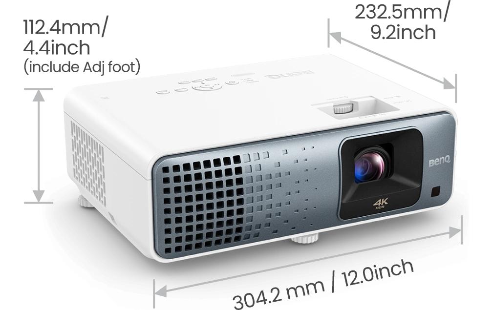 BenQ TK710, Laser-DLP-Projektor – Ultra HD 4K, 3200 ANSI-Lumen, 16:9