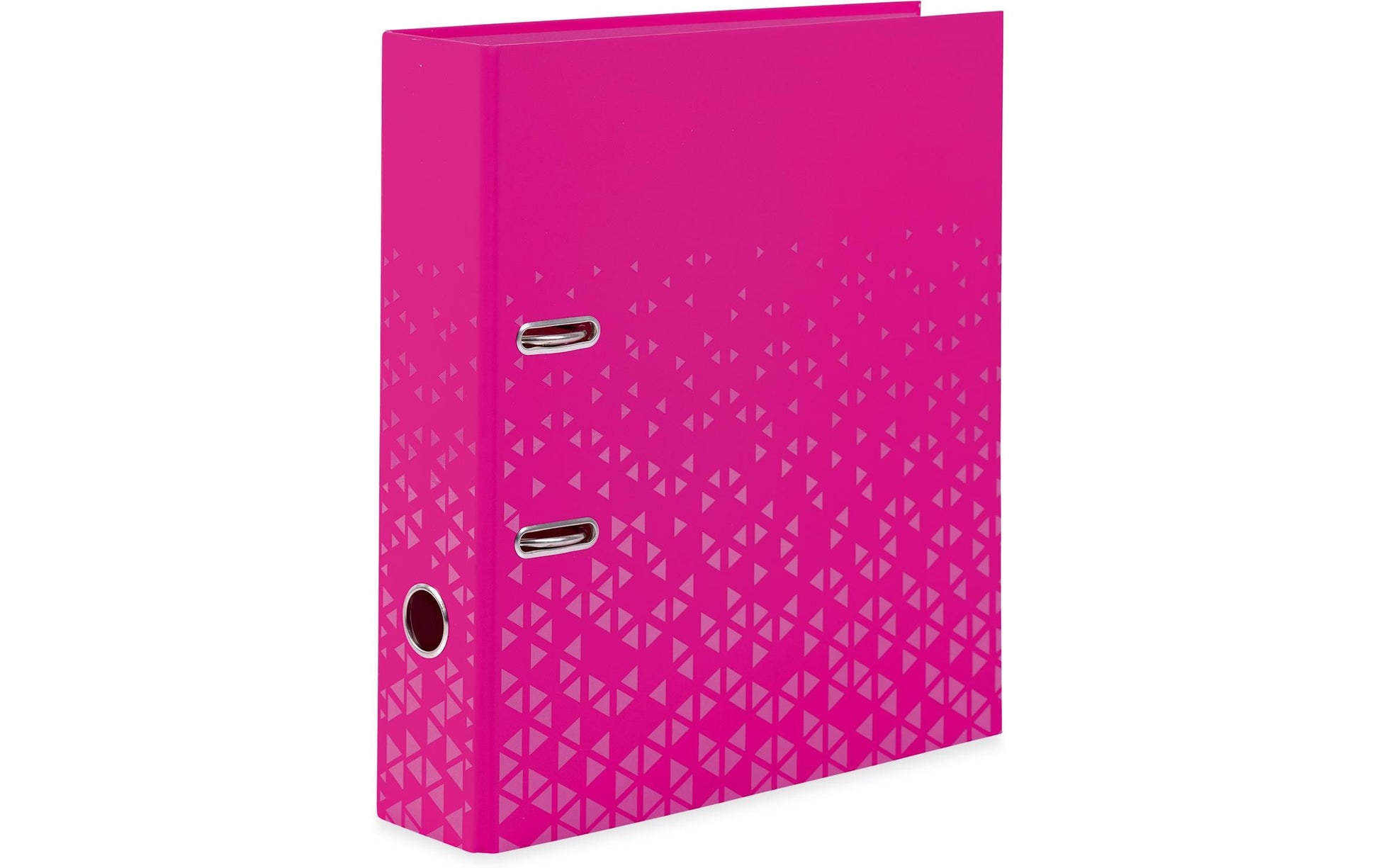 HERMA Ordner – A4 hoch – 2-Ring Hebelmechanik, Rücken 70 mm – pink, Karton, mit Niederhalter