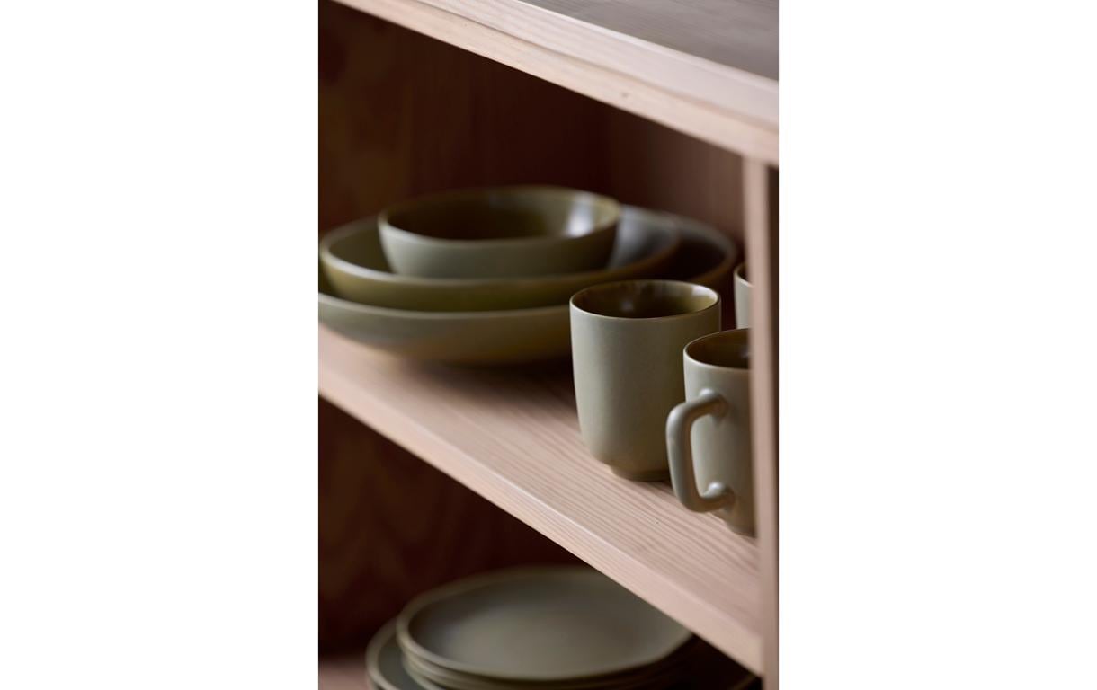 Villa Collection Kaffeebecher Shoku – 330 ml, Ø 8,5 cm, H 9,8 cm, Steinzeug, spülmaschinenfest