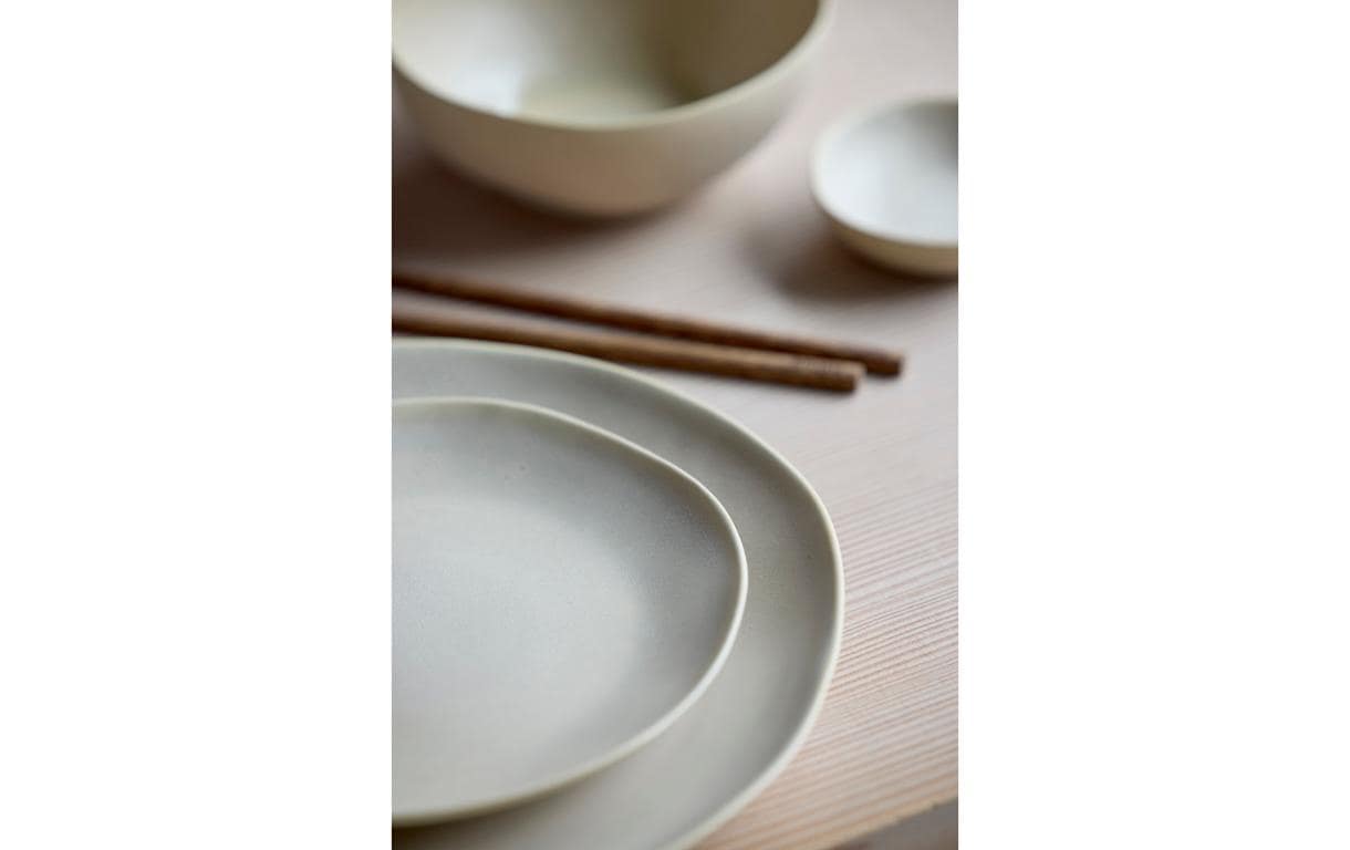 Villa Collection Speiseteller – Ø 27 cm, Steinzeug, Beige, spülmaschinenfest, mikrowellengeeignet